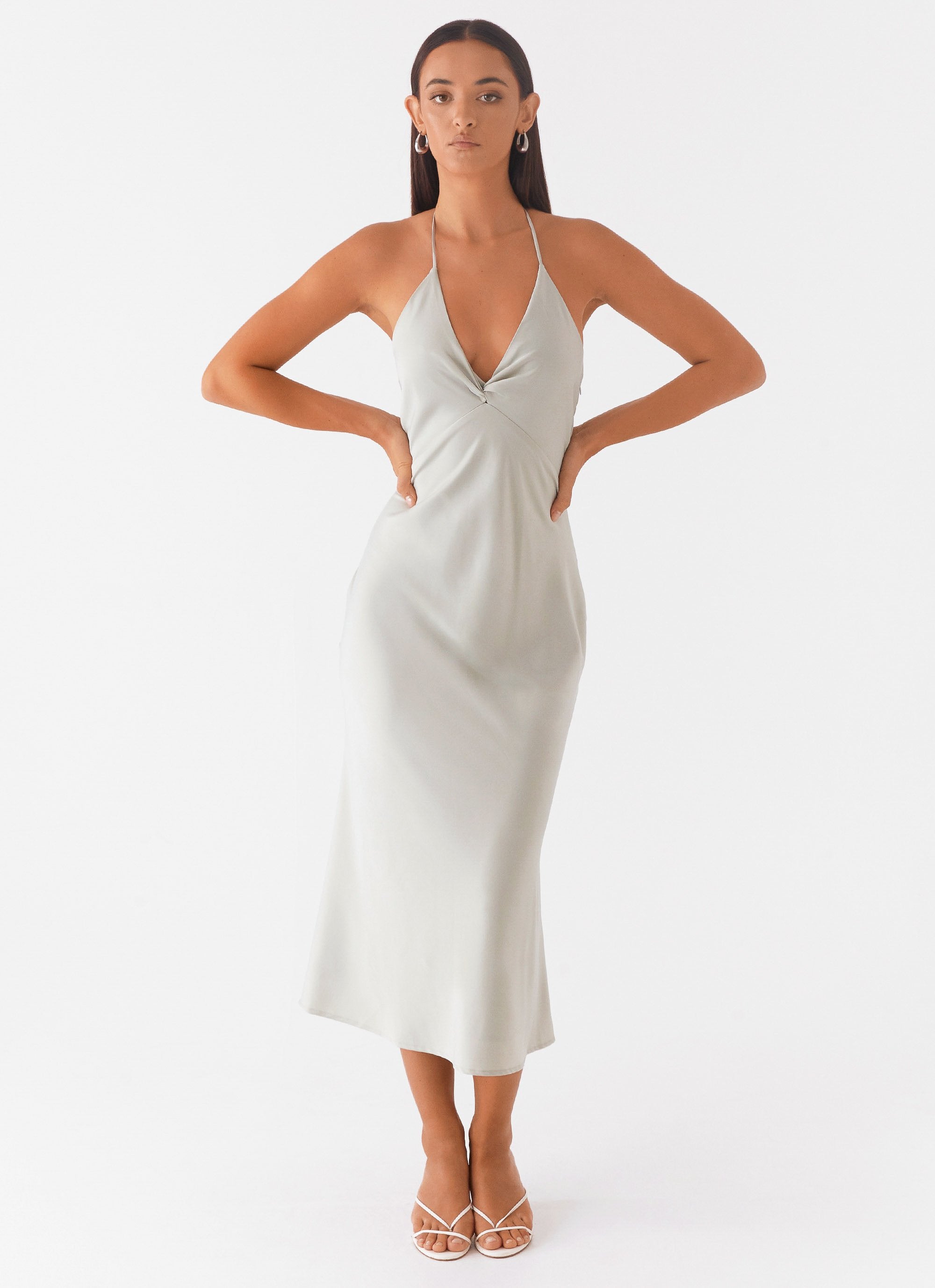 High Note Midi Dress - Sage