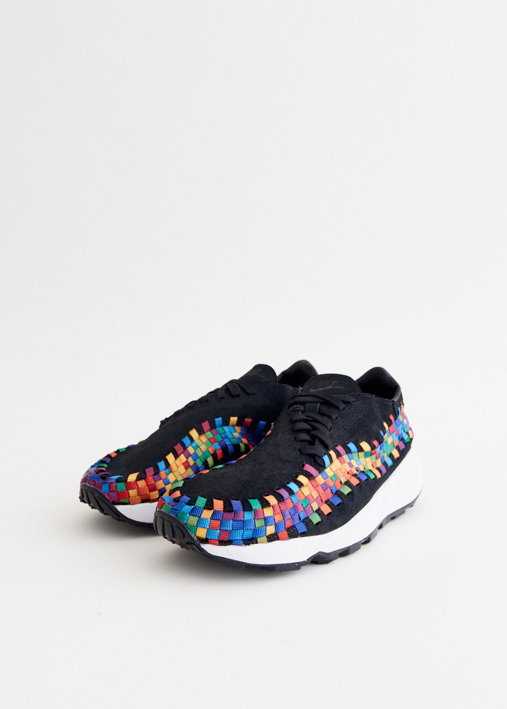 Air Footscape Woven 'Black Multicolour' Sneakers