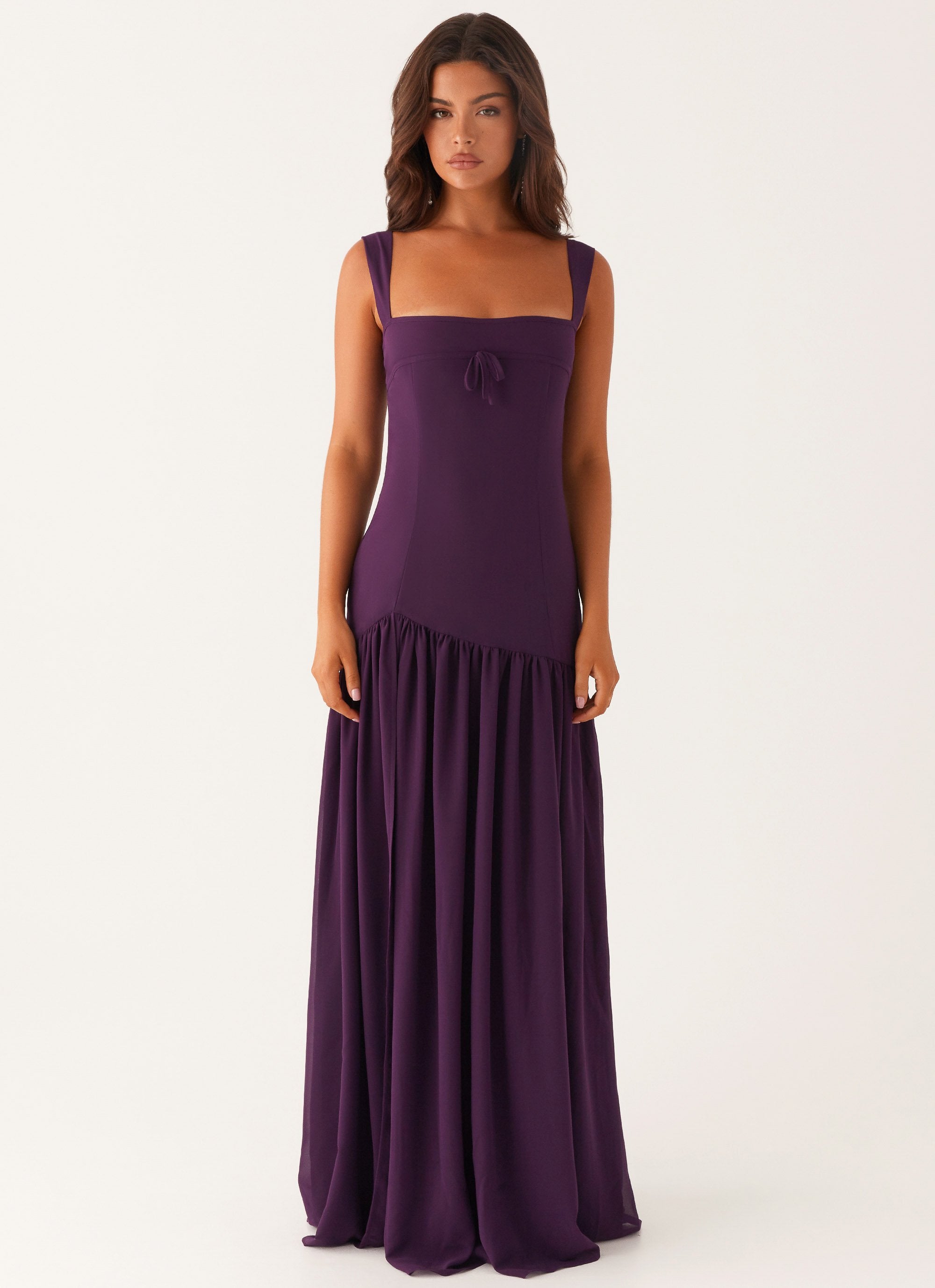 Alberta Maxi Dress - Mulberry