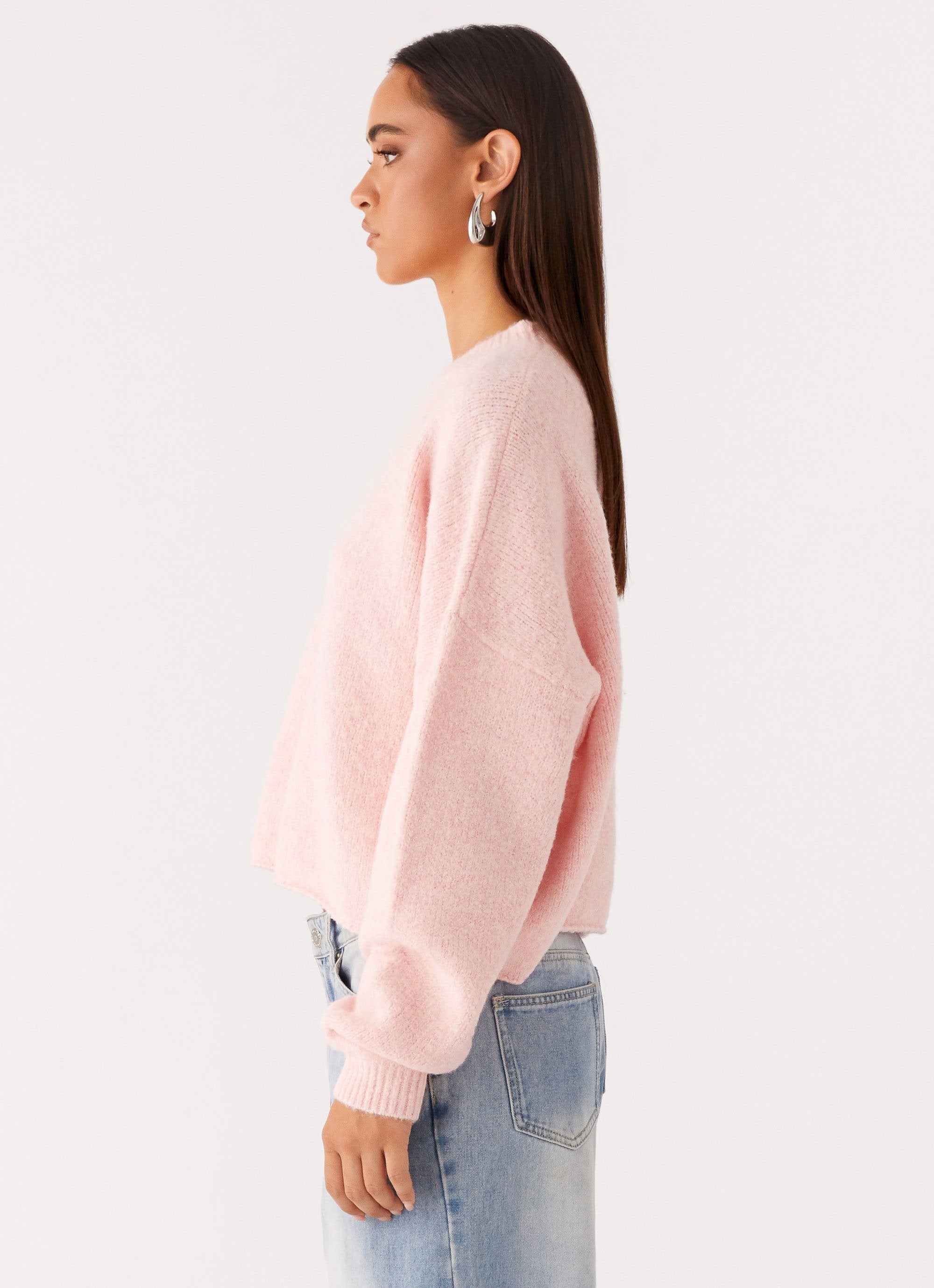 Lilah Knit Jumper - Pink