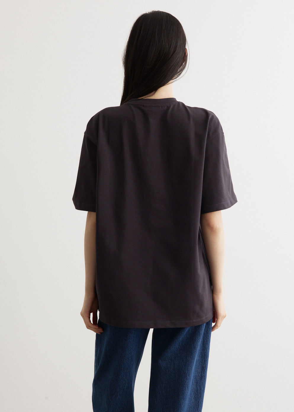 Heavy Cotton Drop Shoulder Heart T-Shirt