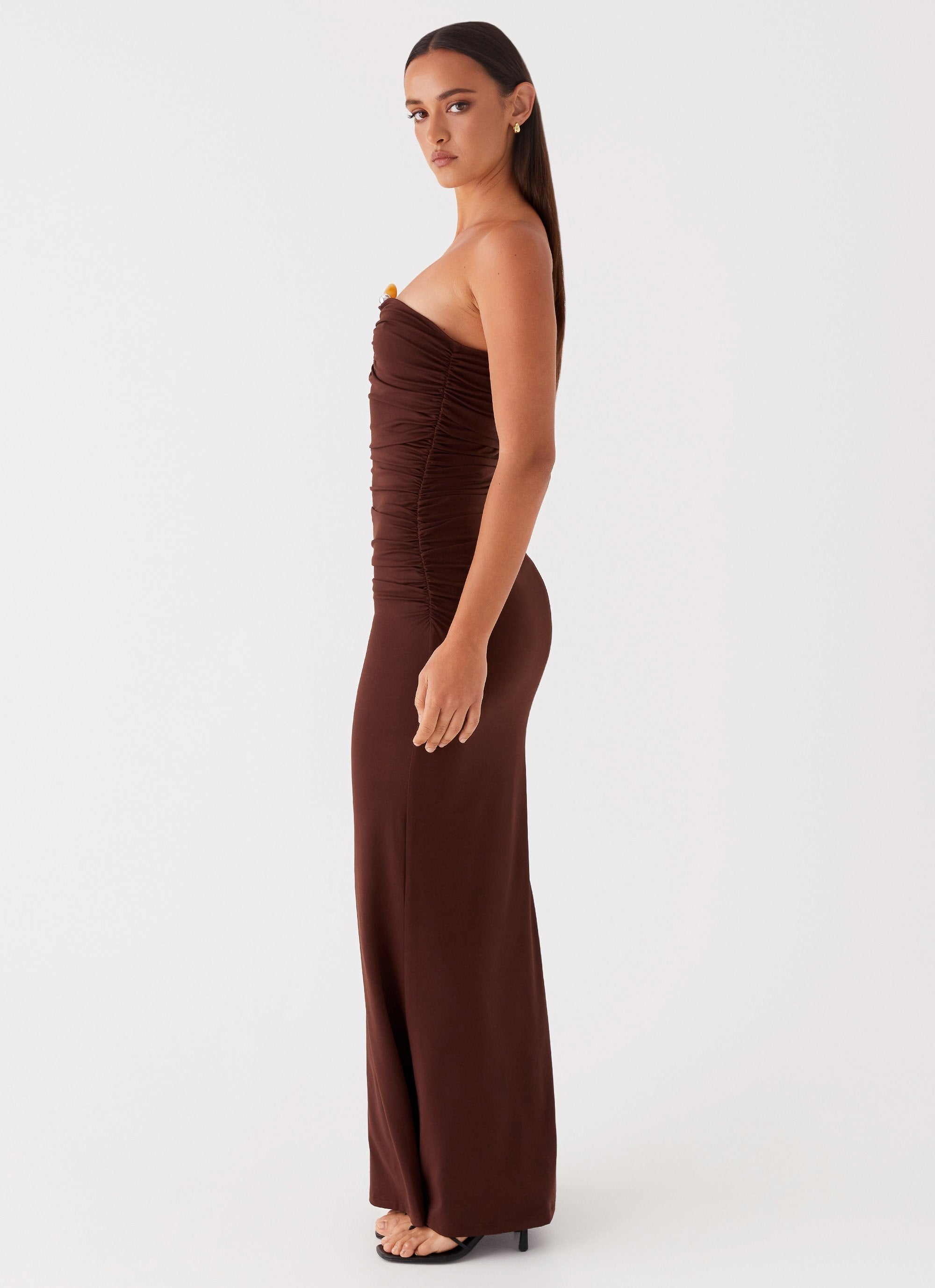 Rudy Maxi Dress - Brown