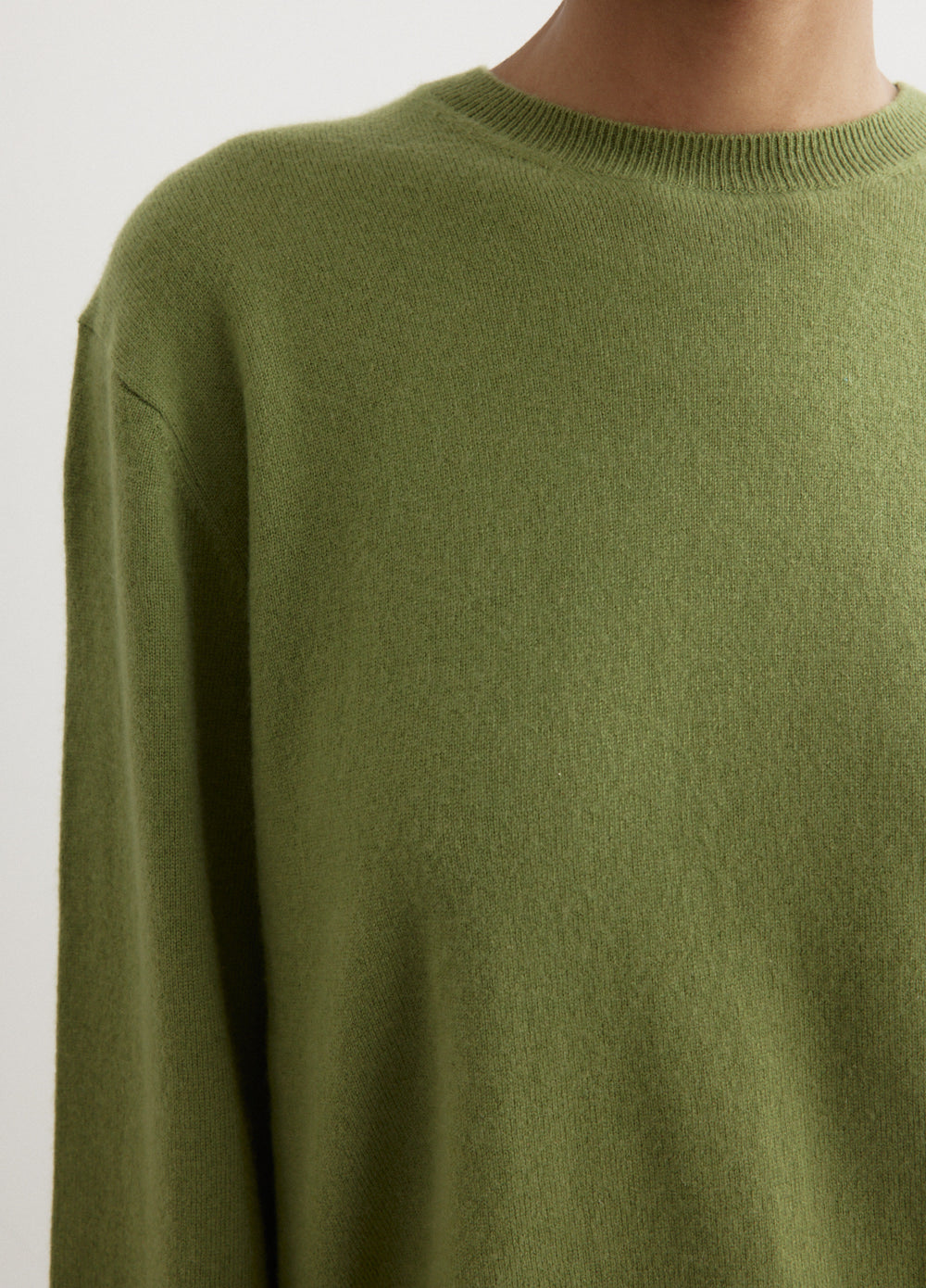 Crew-Neck Cashmere Knit