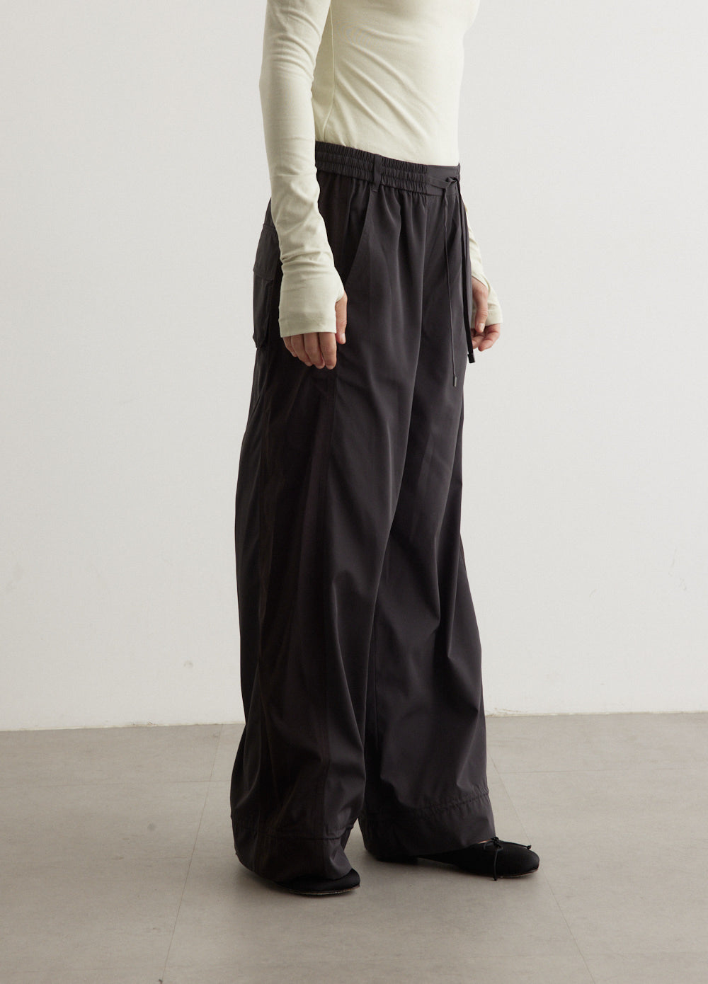 Contrast Banding Pants