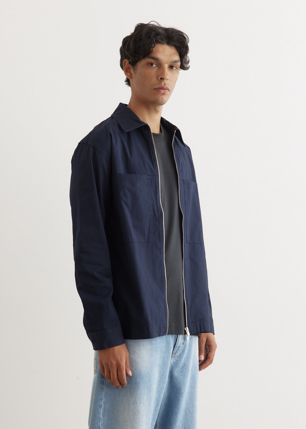 Isak Zip Overshirt