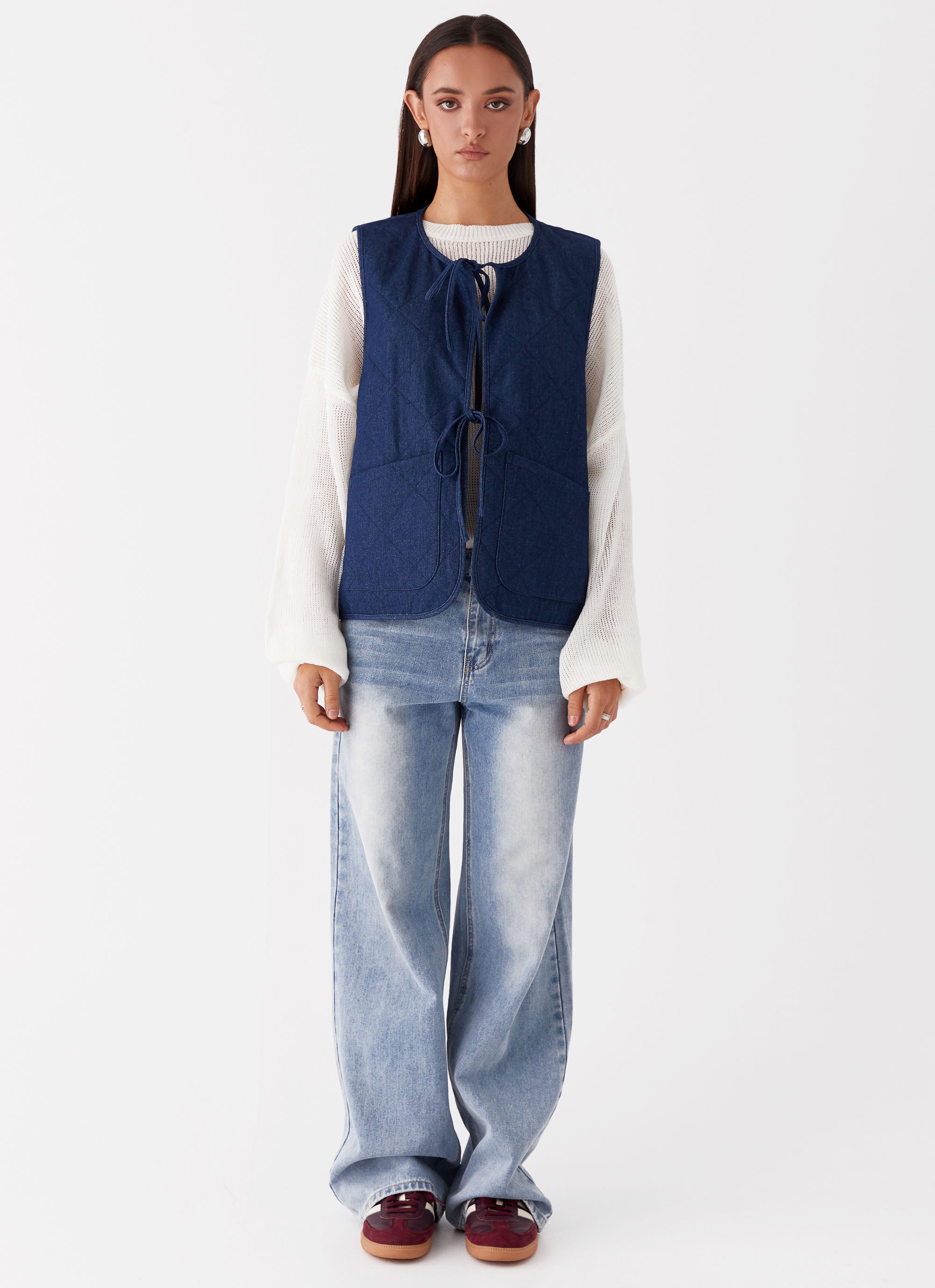 Kennedy Denim Vest - Indigo