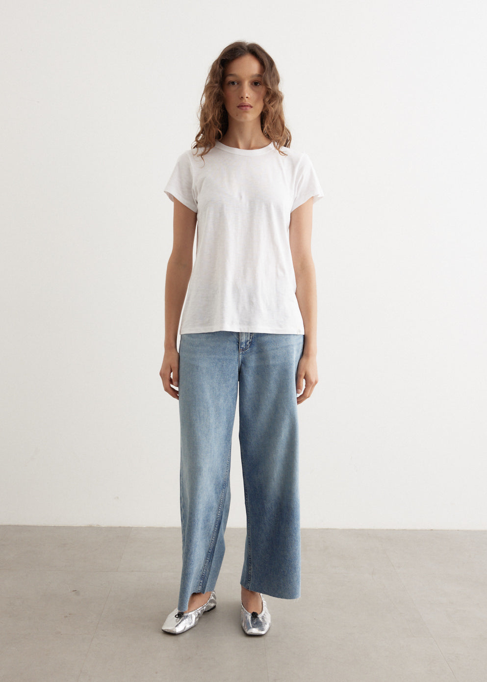 Featherweight Andi Wide Leg Jeans