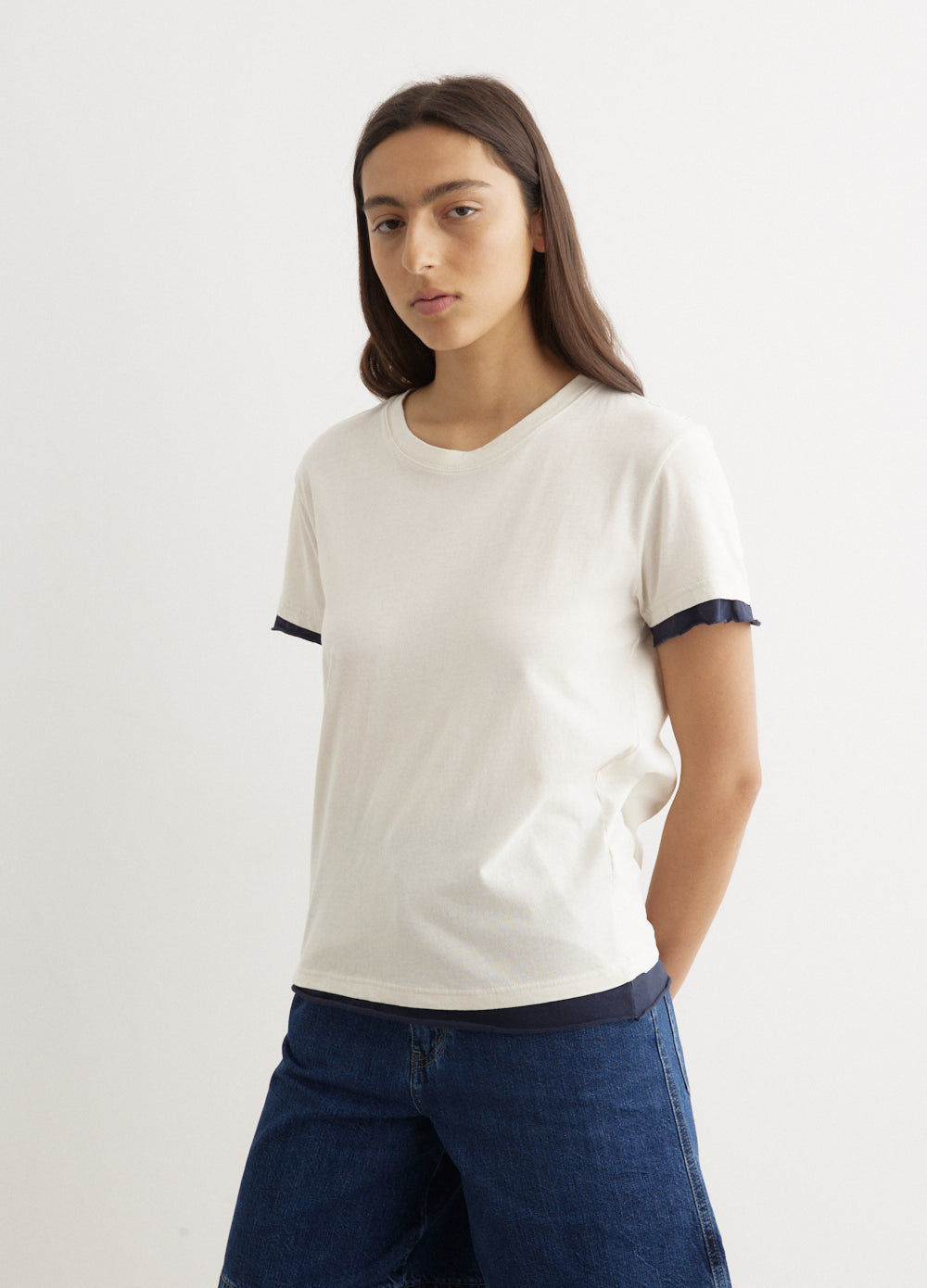 Layered Short Sleeve T-Shirt