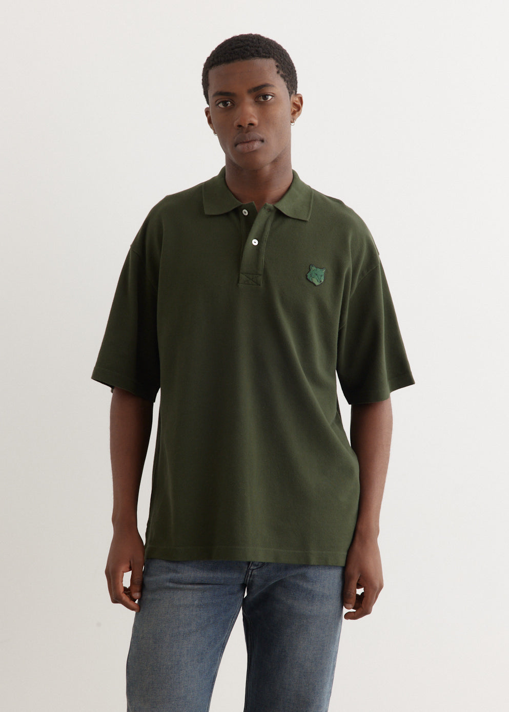 Bold Fox Head Oversize Polo