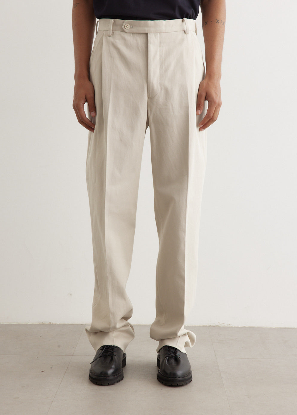 Cotton Manhattan Trousers