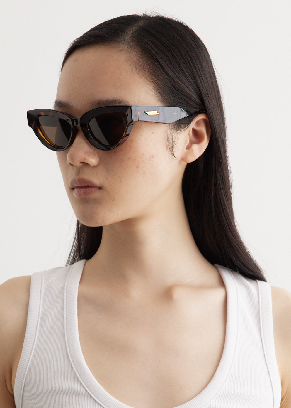 Sharp Cat Eye Sunglasses