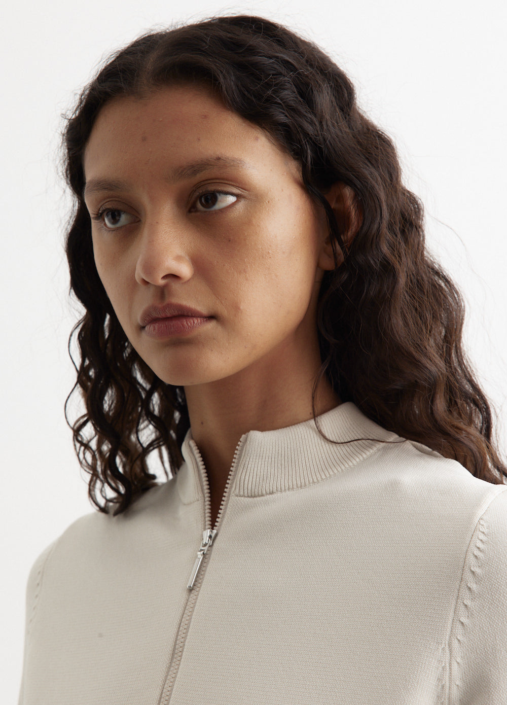 Nike Sportswear Chill Knit Cropped Sweater 1/2-Zip Top