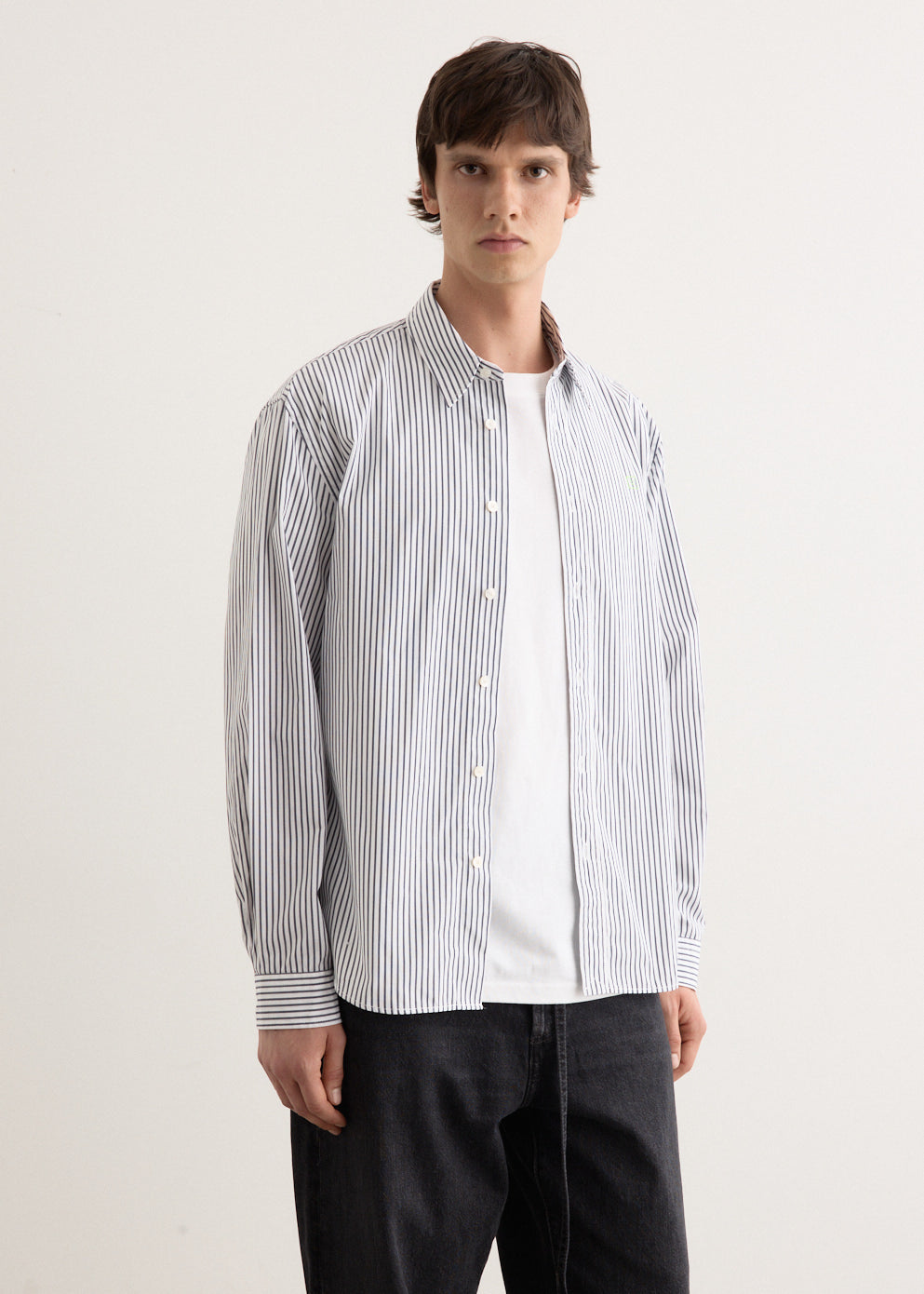 Sunnie Striped Heavy Poplin Shirt