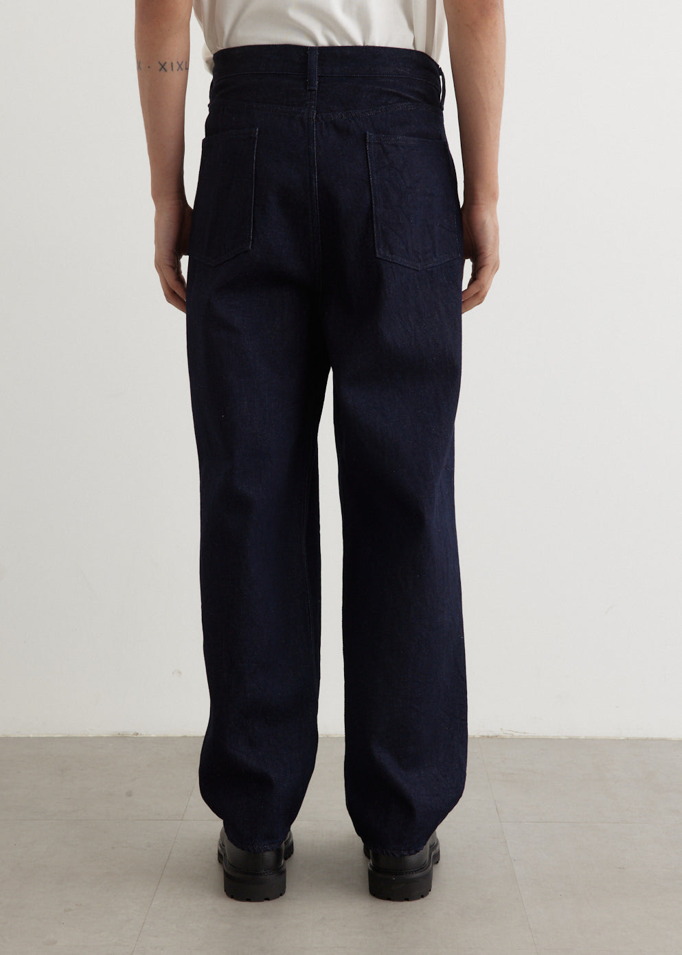 12oz Denim Deep Tuck Pants