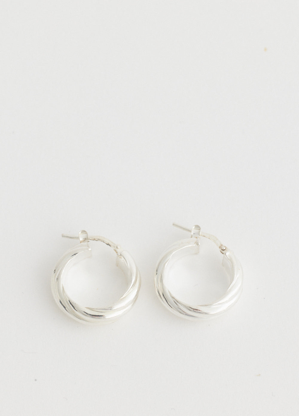 Twisted Hoop Earrings
