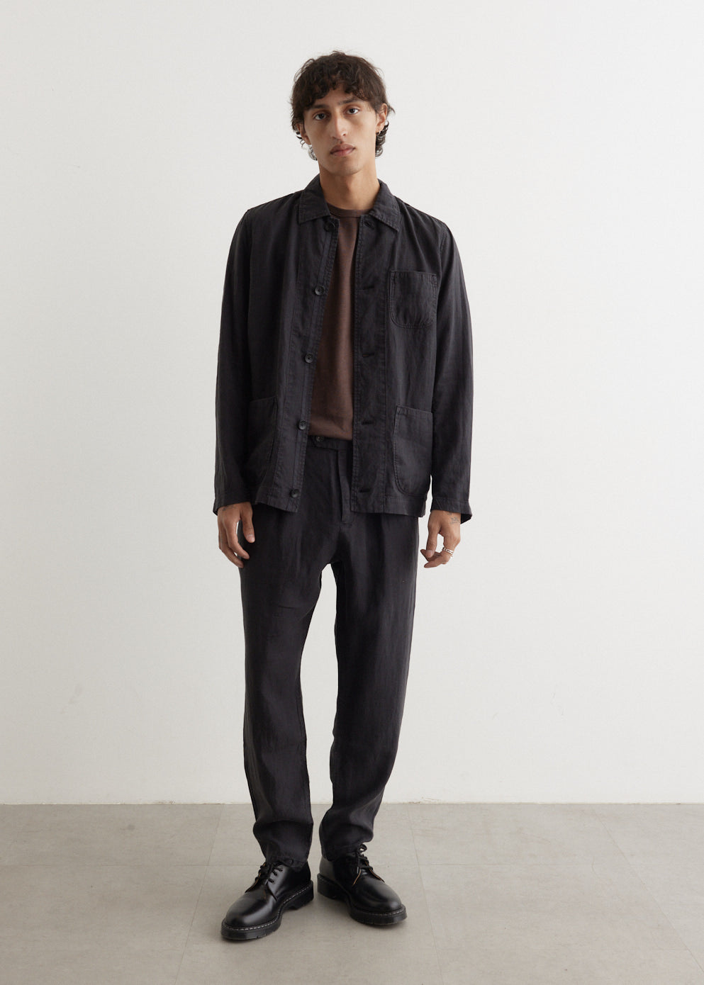 Evan Chore Linen Jacket