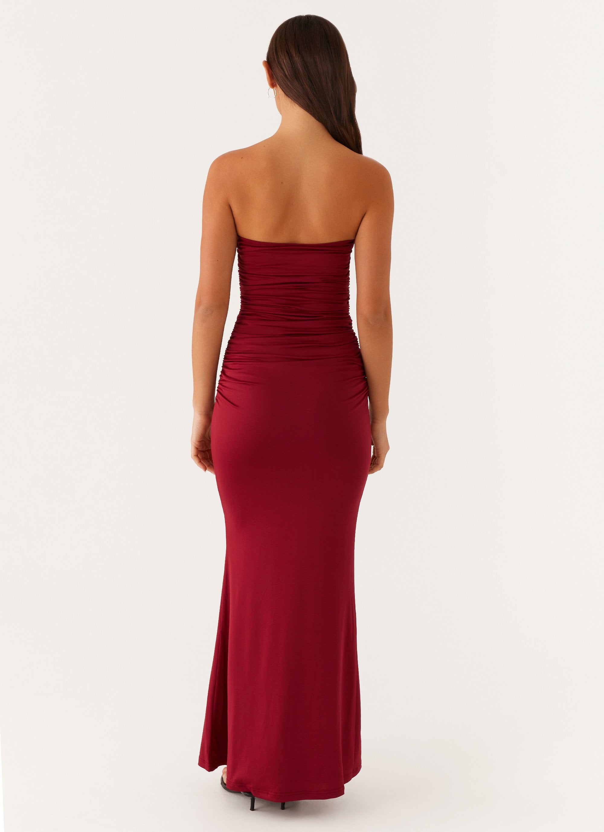 Rudy Maxi Dress - Maroon