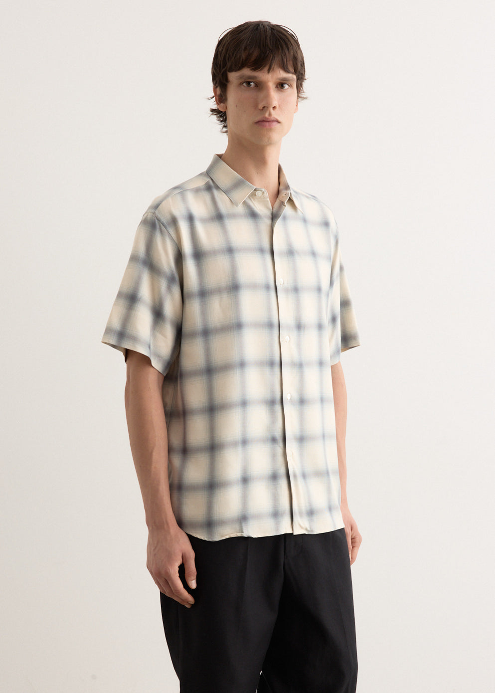 Bruce Short Sleeve Checked Shirt