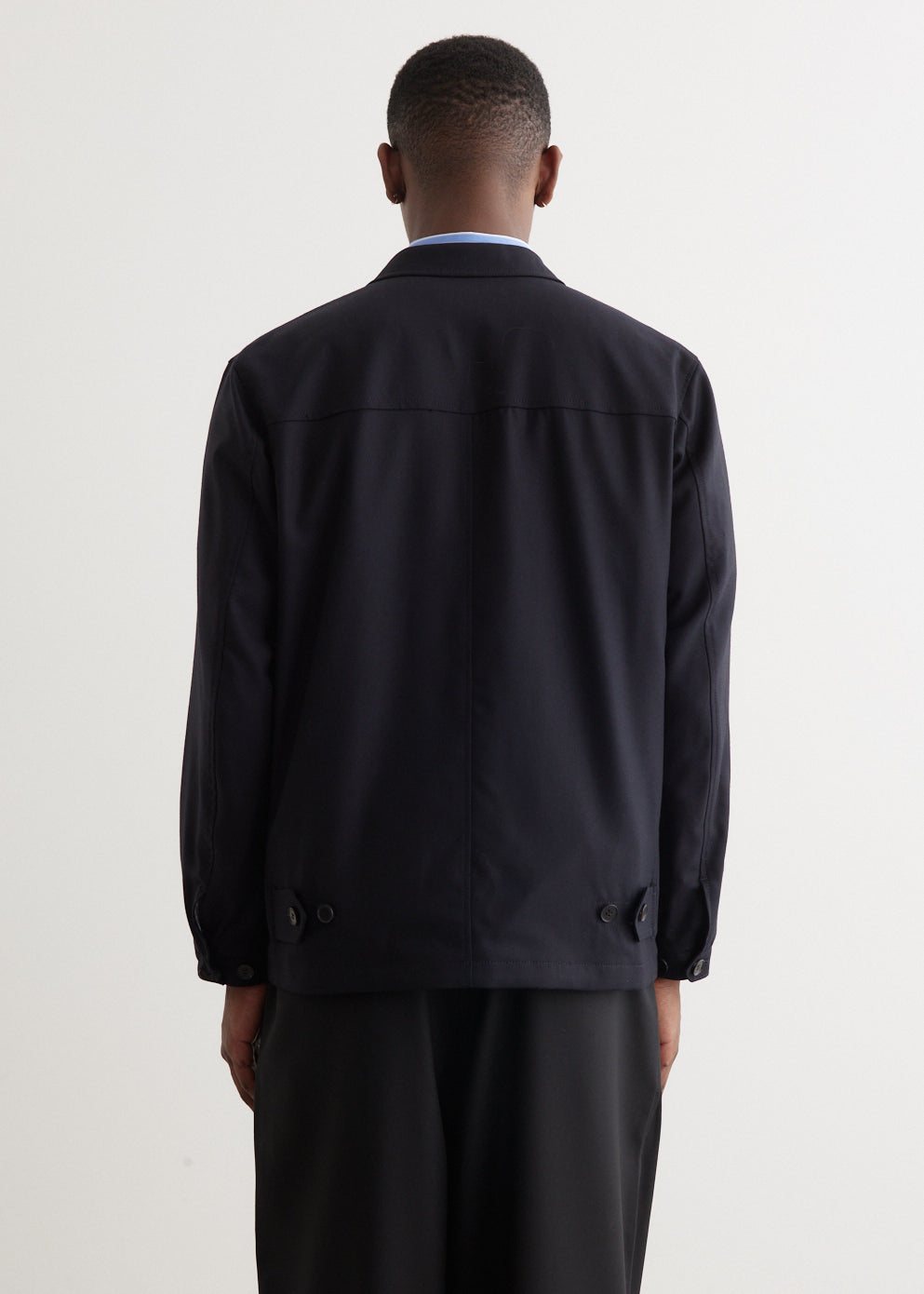 Wool Gabardine Sports Blazer