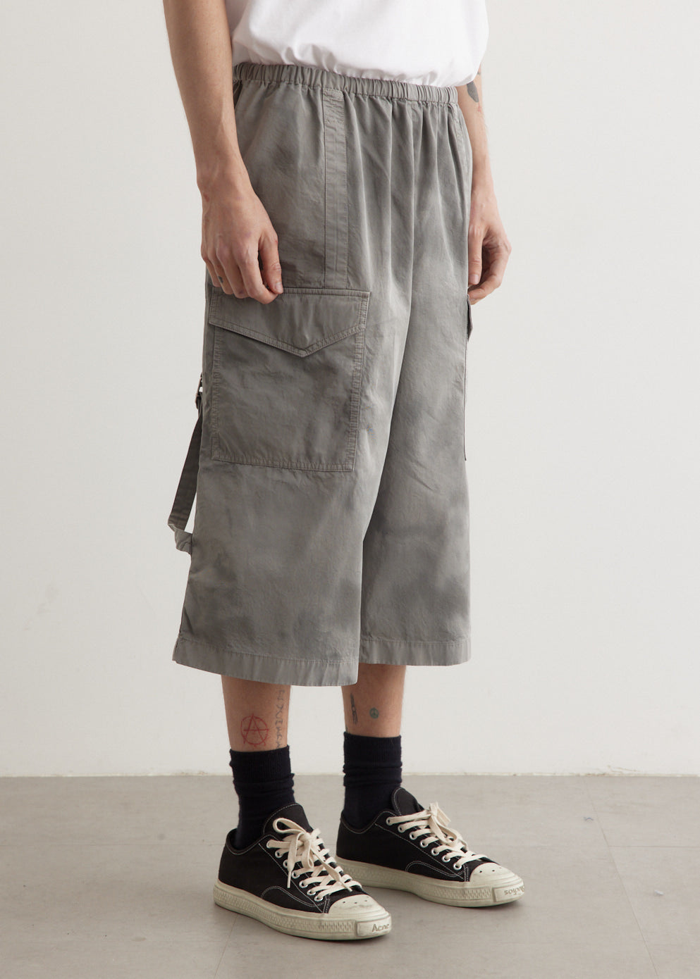 Robero Cotton Twill Shorts