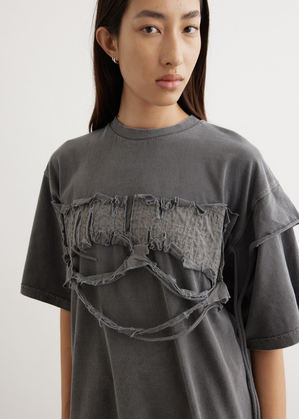 Distressed Oversized T-Shirt