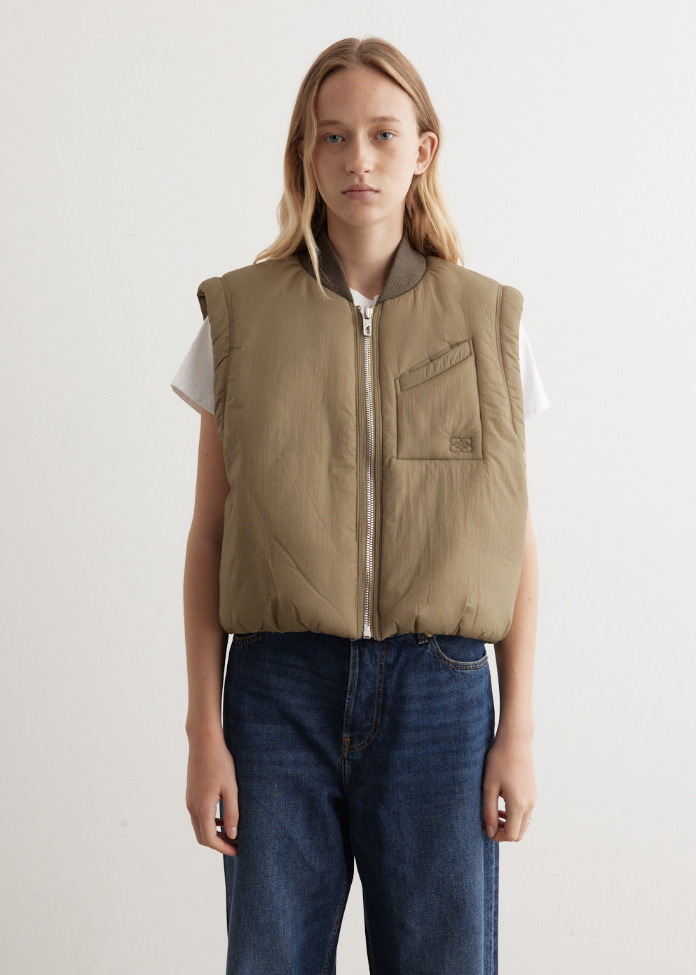 Quilt Short Vest