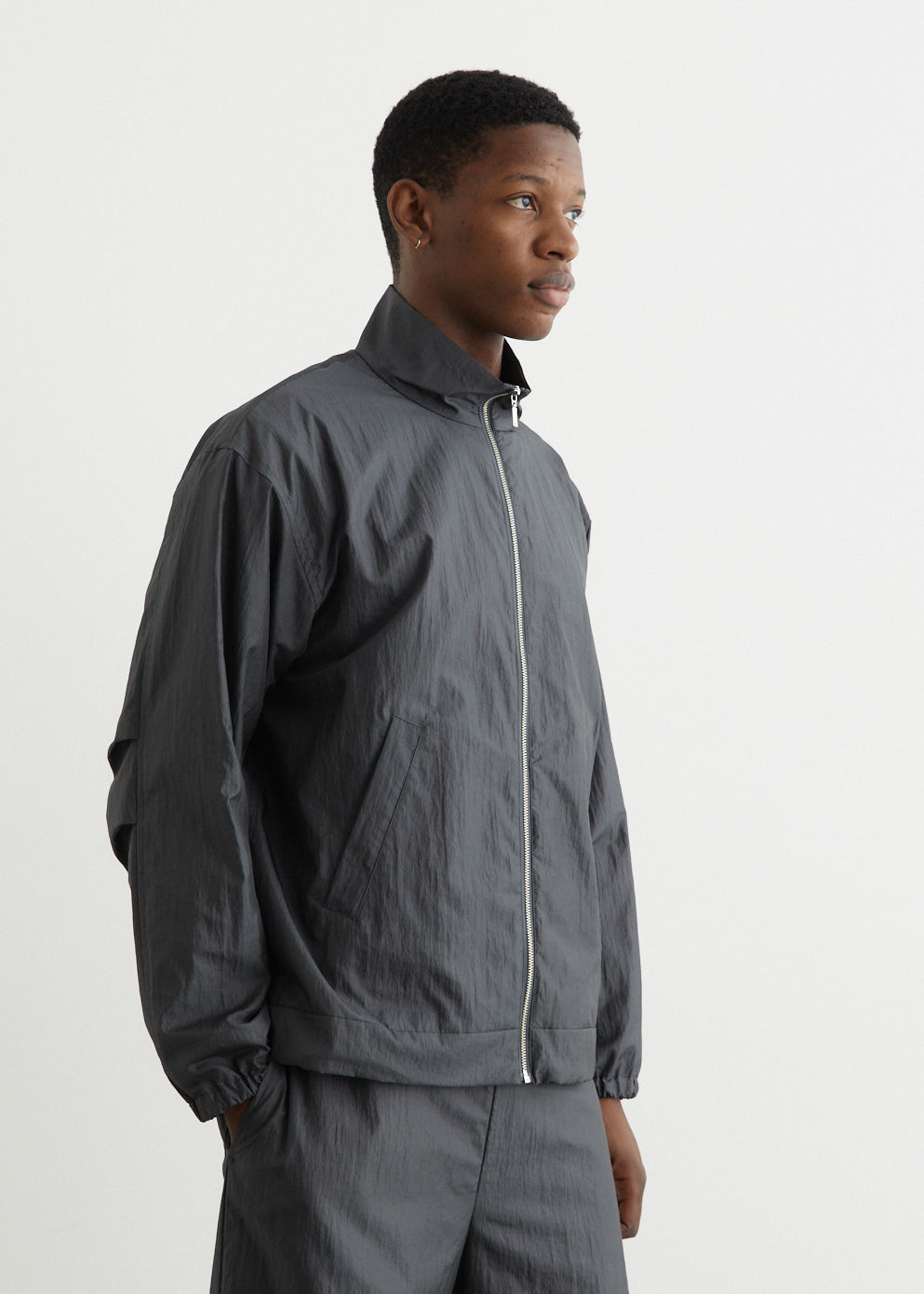 Washed Nylon Blouson