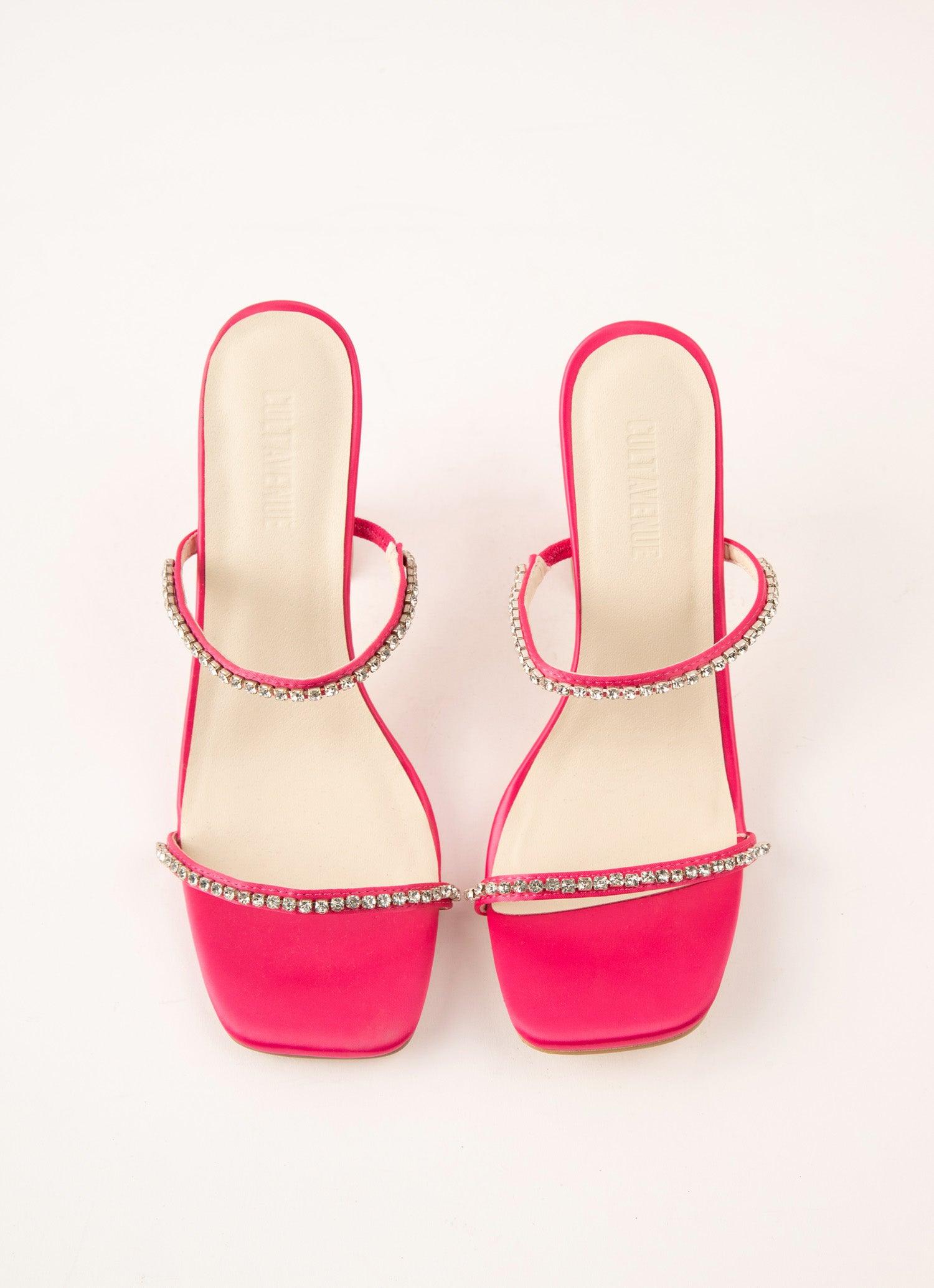 Burano Nights Heel - Magenta