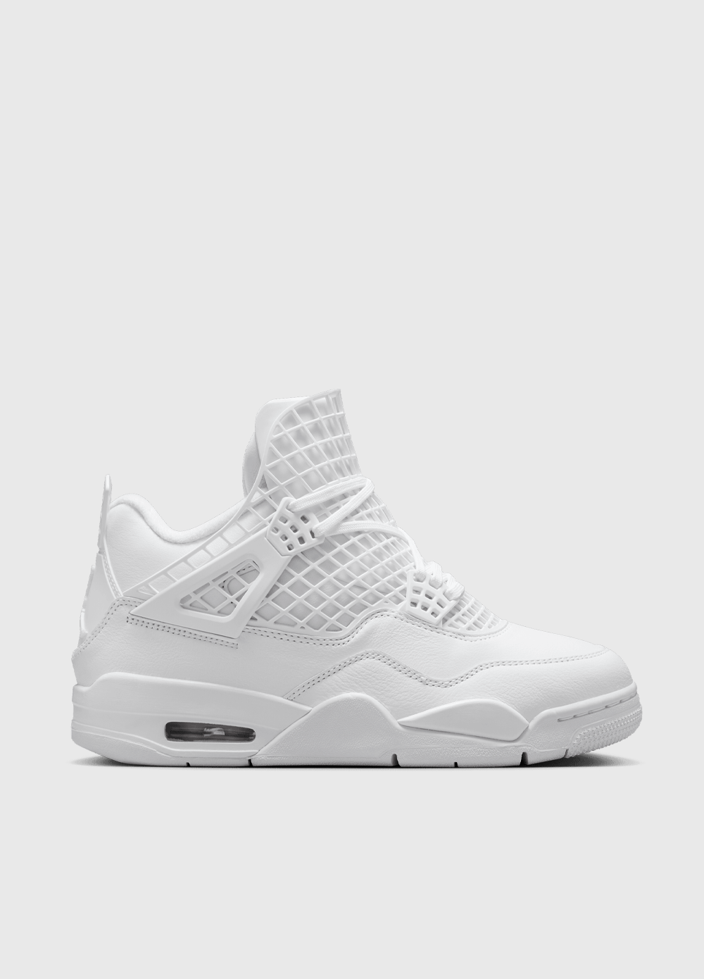 Women's Air Jordan 4 Net 'Triple White' Sneakers