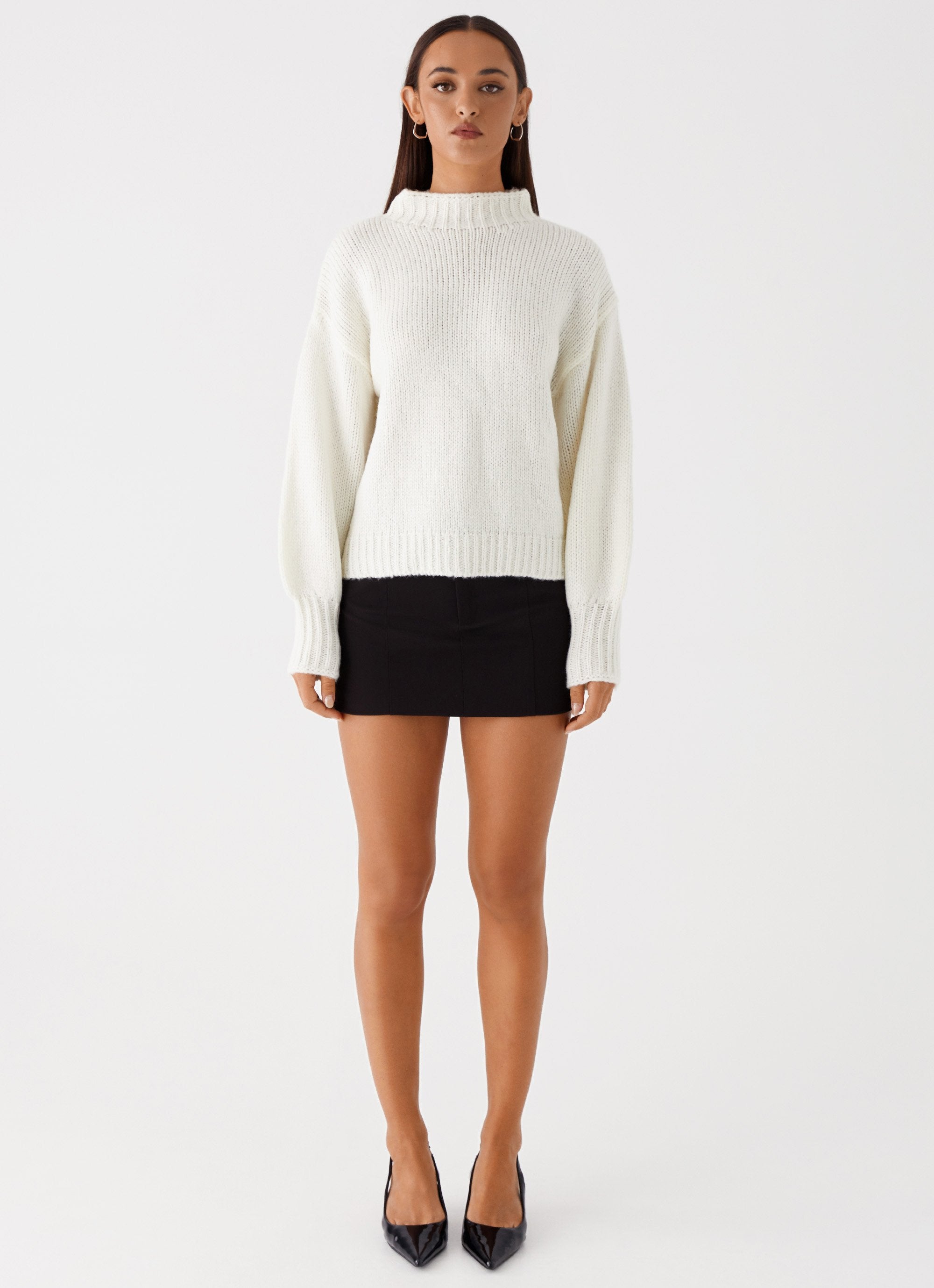 Charleston Knit Jumper - Off White