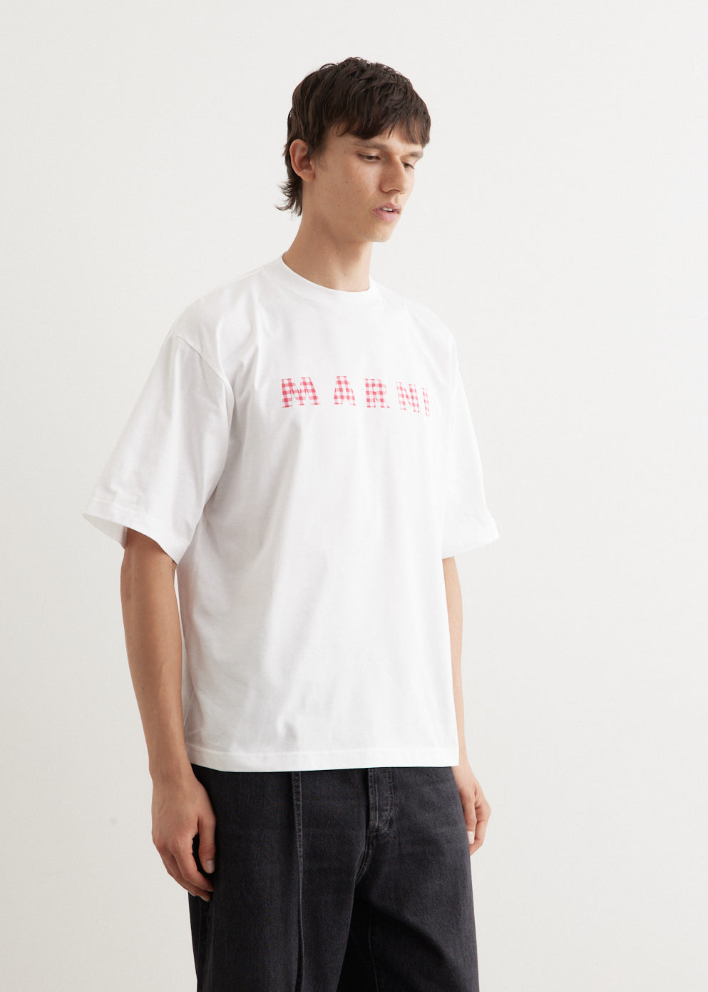 Gingham Logo T-Shirt