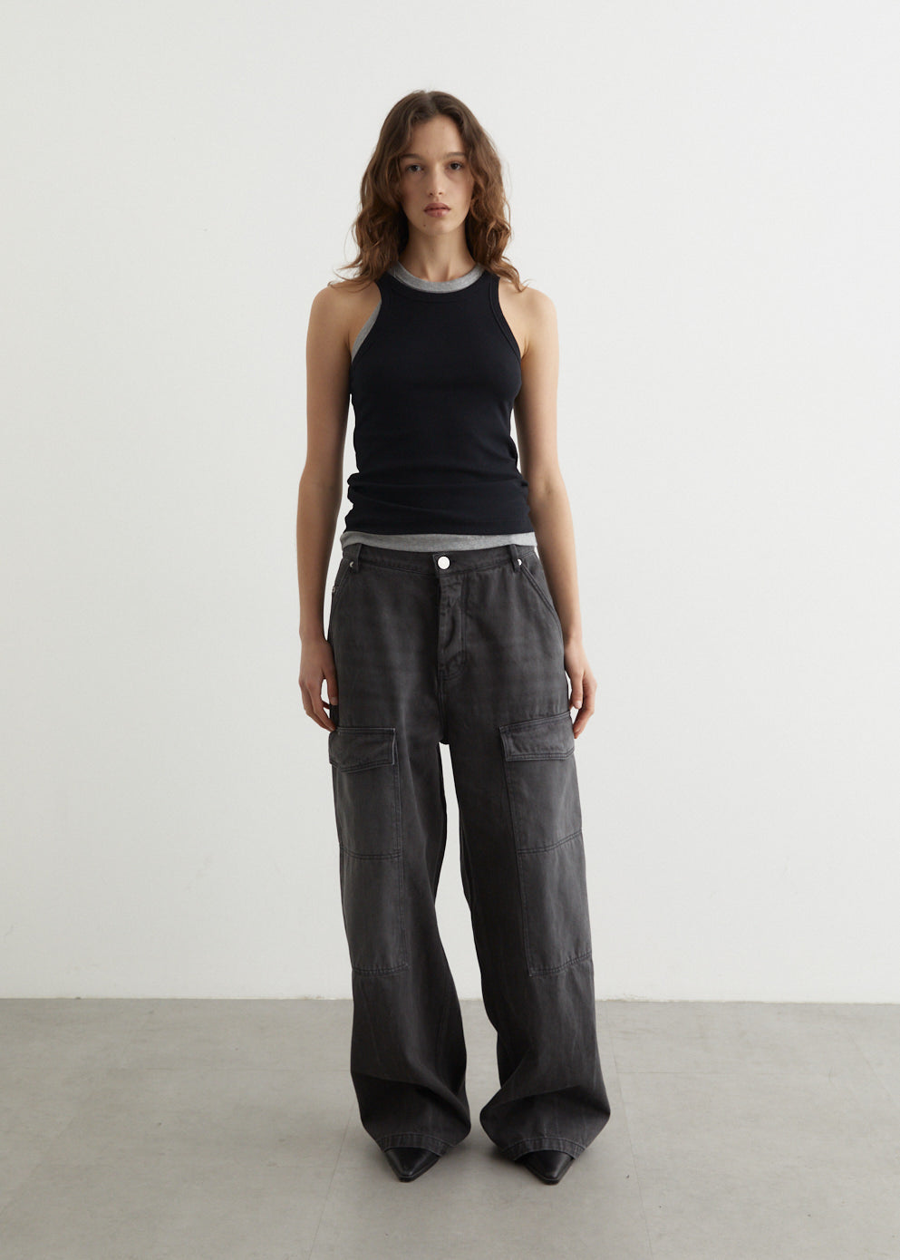 Relaxed Worker Baggy Pants