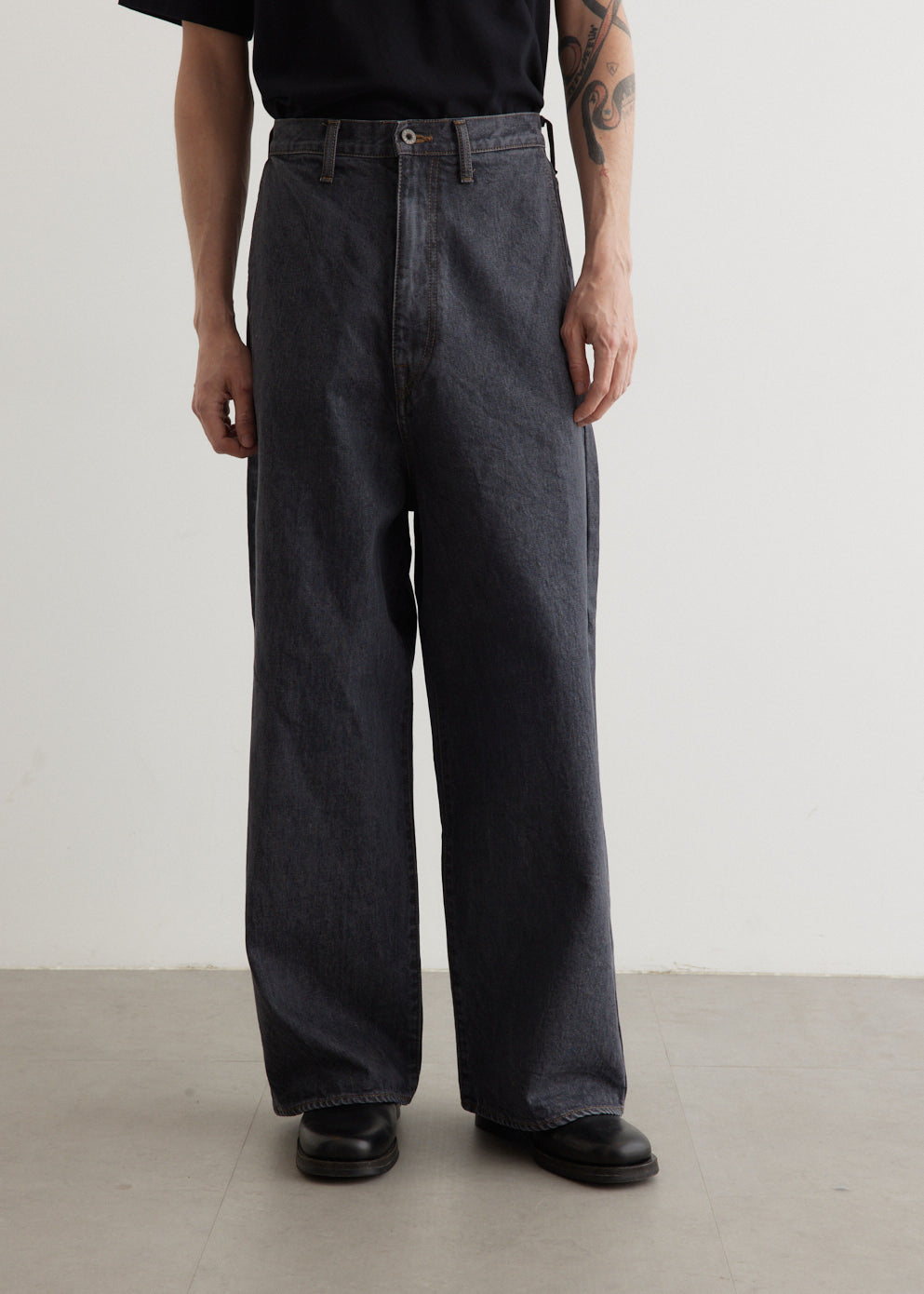 14oz Denim Port Baggy Pants