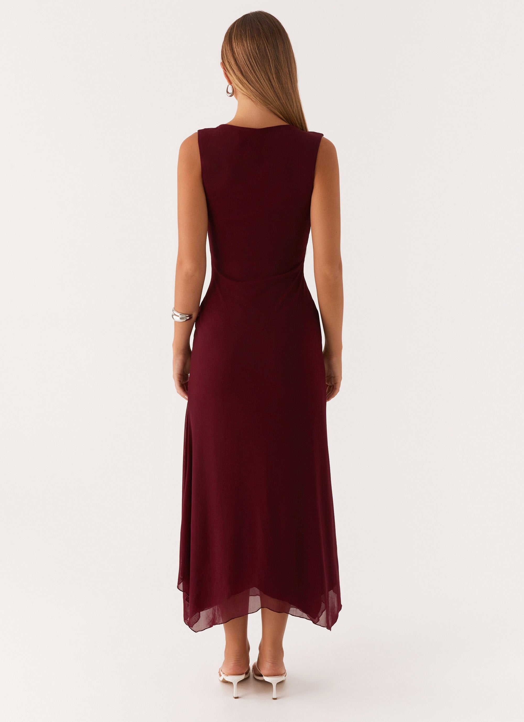 Murphy Maxi Dress - Deep Maroon