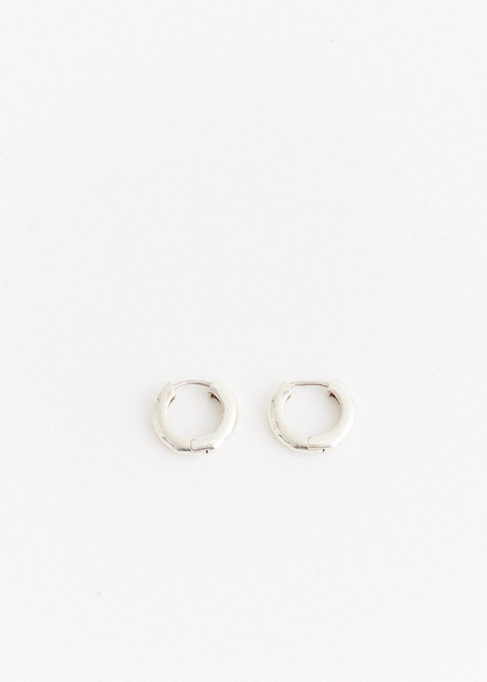 Silver Hoop Earrings