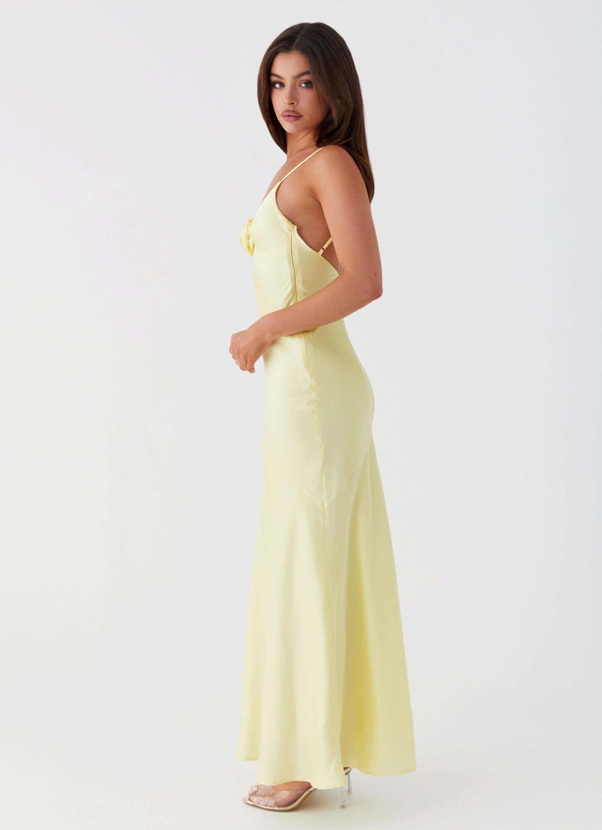 Garden Of Eden Maxi Dress - Yellow