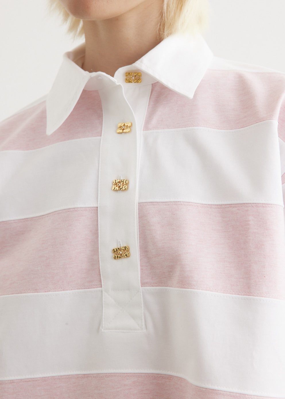 Striped Heavy Cotton Polo