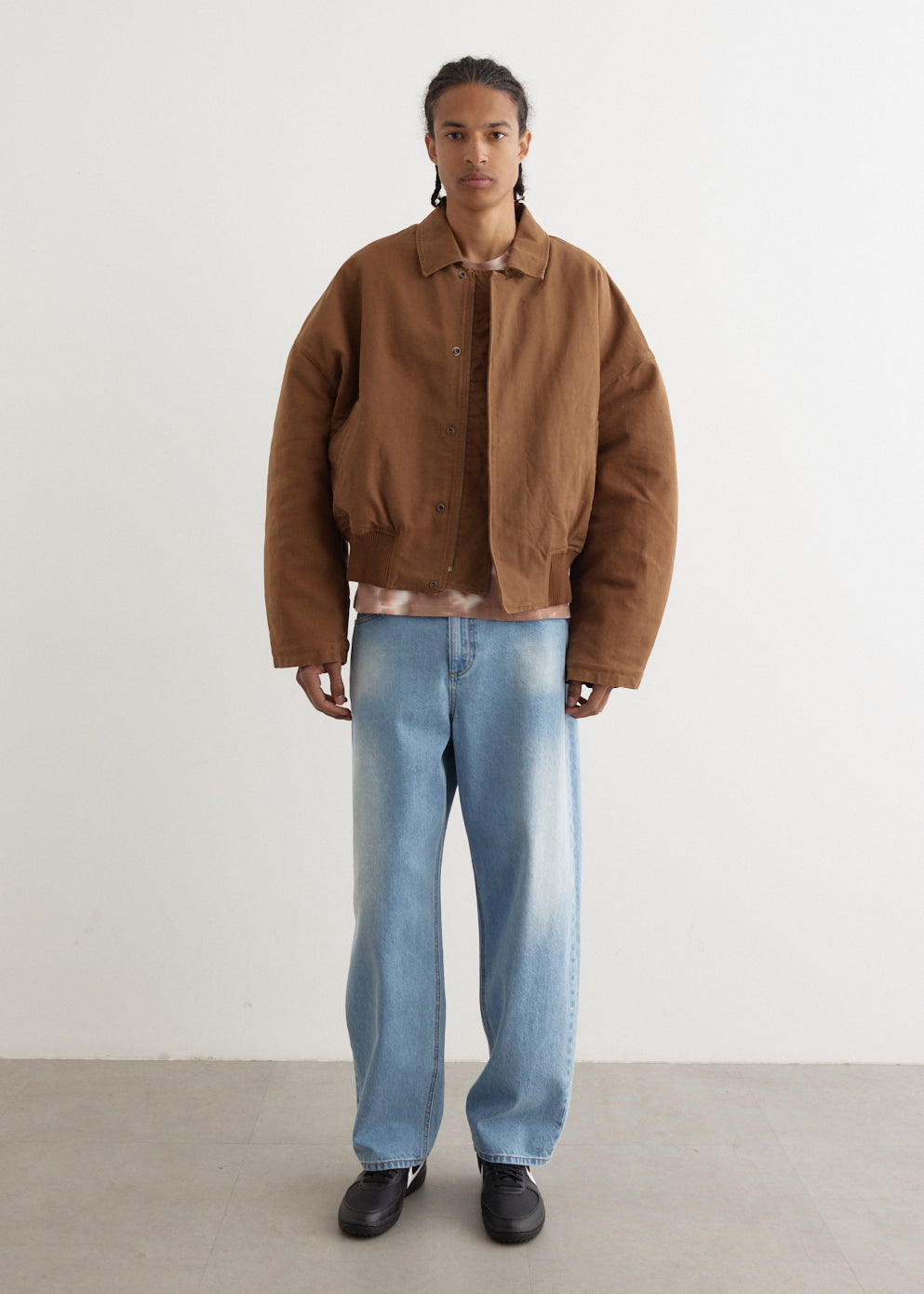 Cotton Canvas Blouson