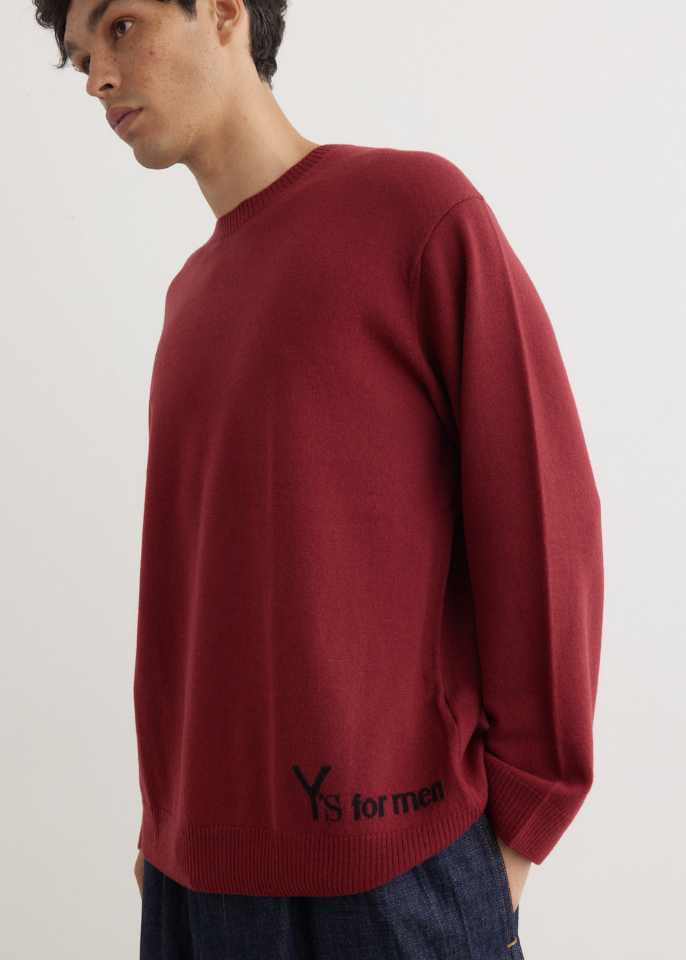 Logo Round Neck Knit