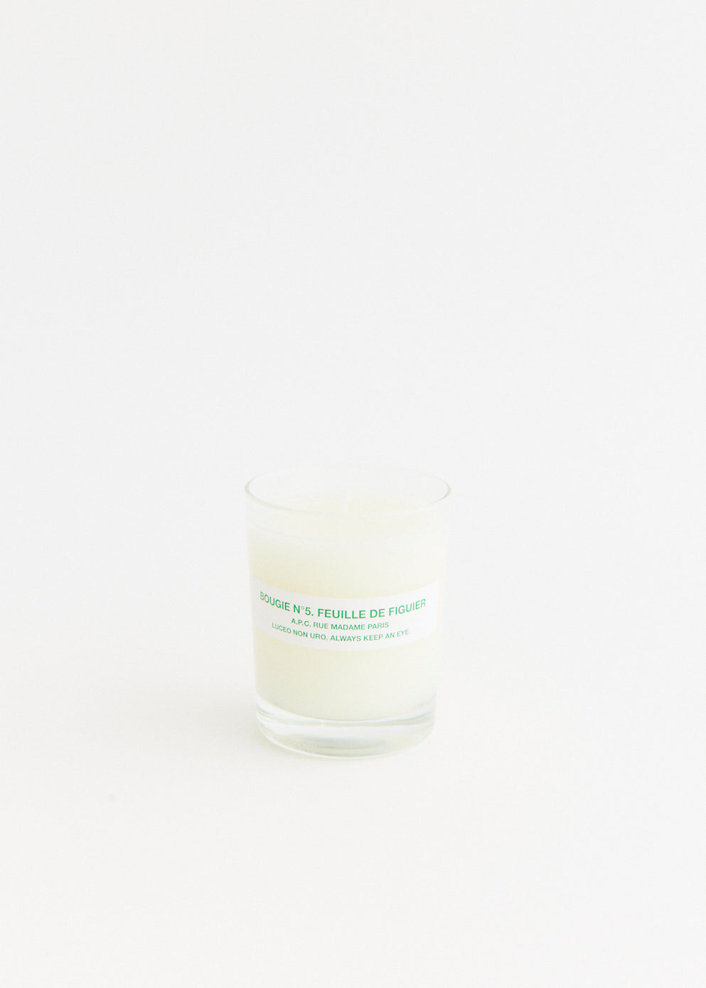 Bougie N°5. Feuille De Figuier Candle