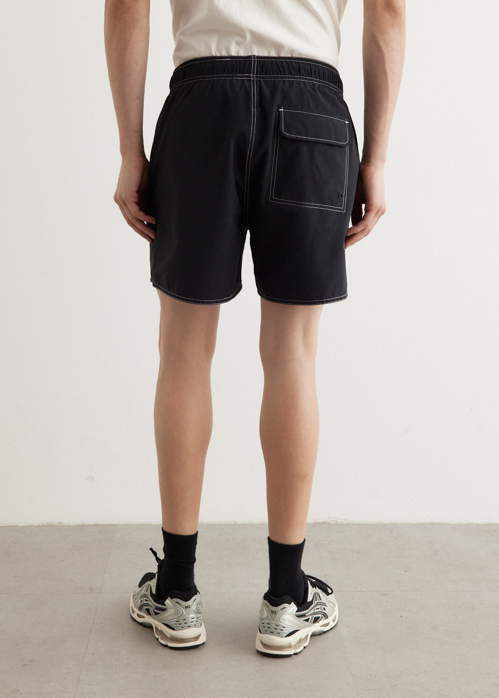 Talley Contrast Stitch Swim Shorts