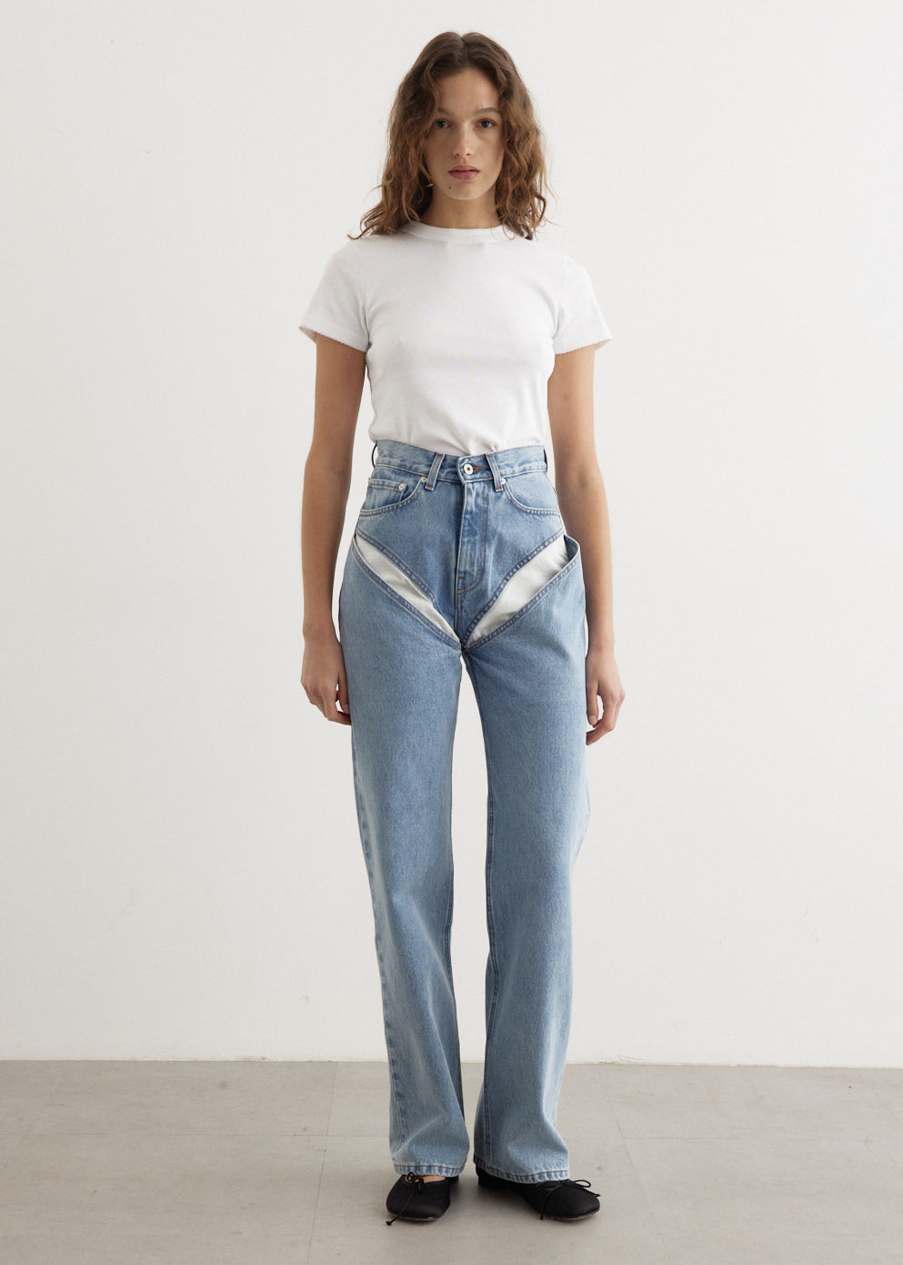 Evergreen Cut Out Jeans