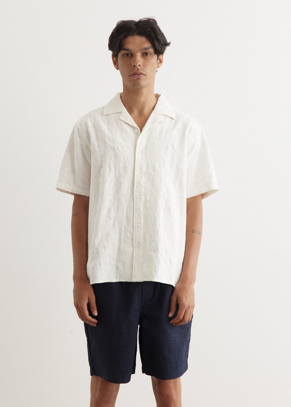 Seige Short Sleeve Camp Collar Shirt