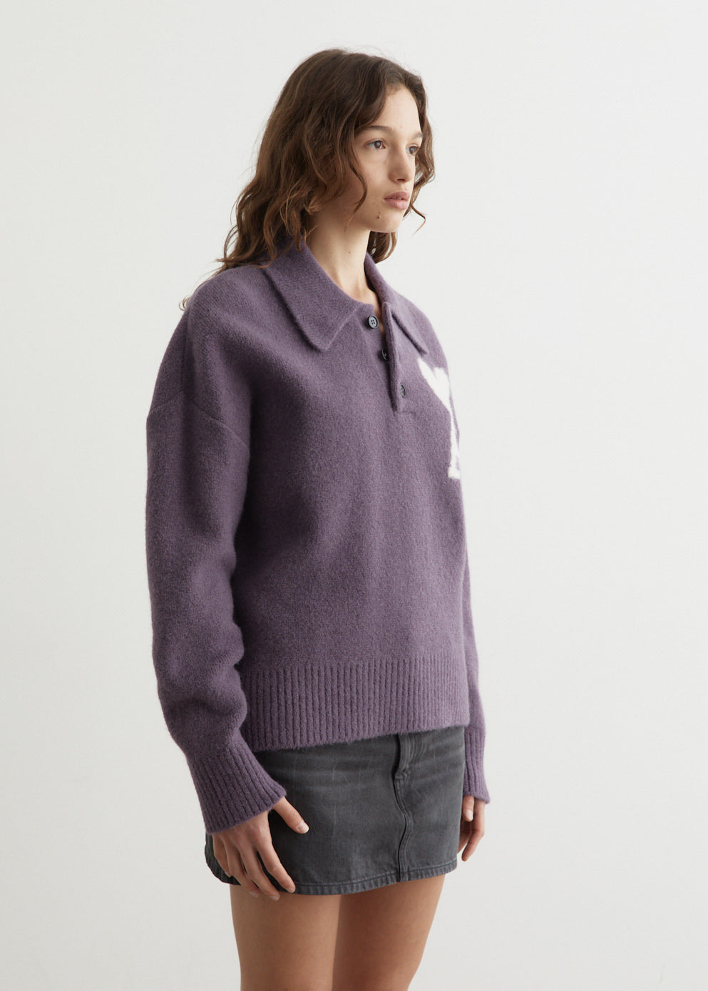Boxy Off White ADC Polo