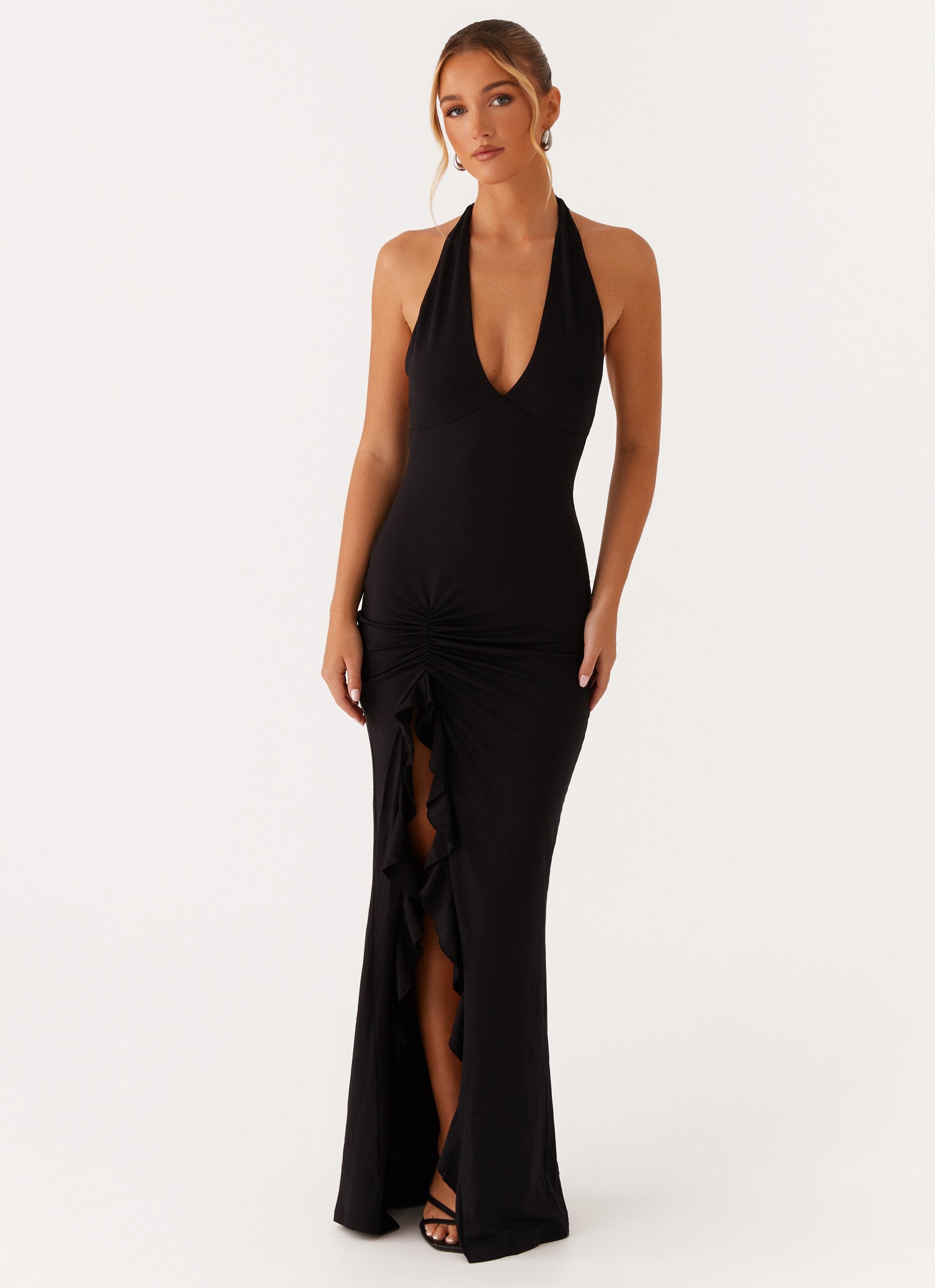 Charmed By You Maxi Dress - Black