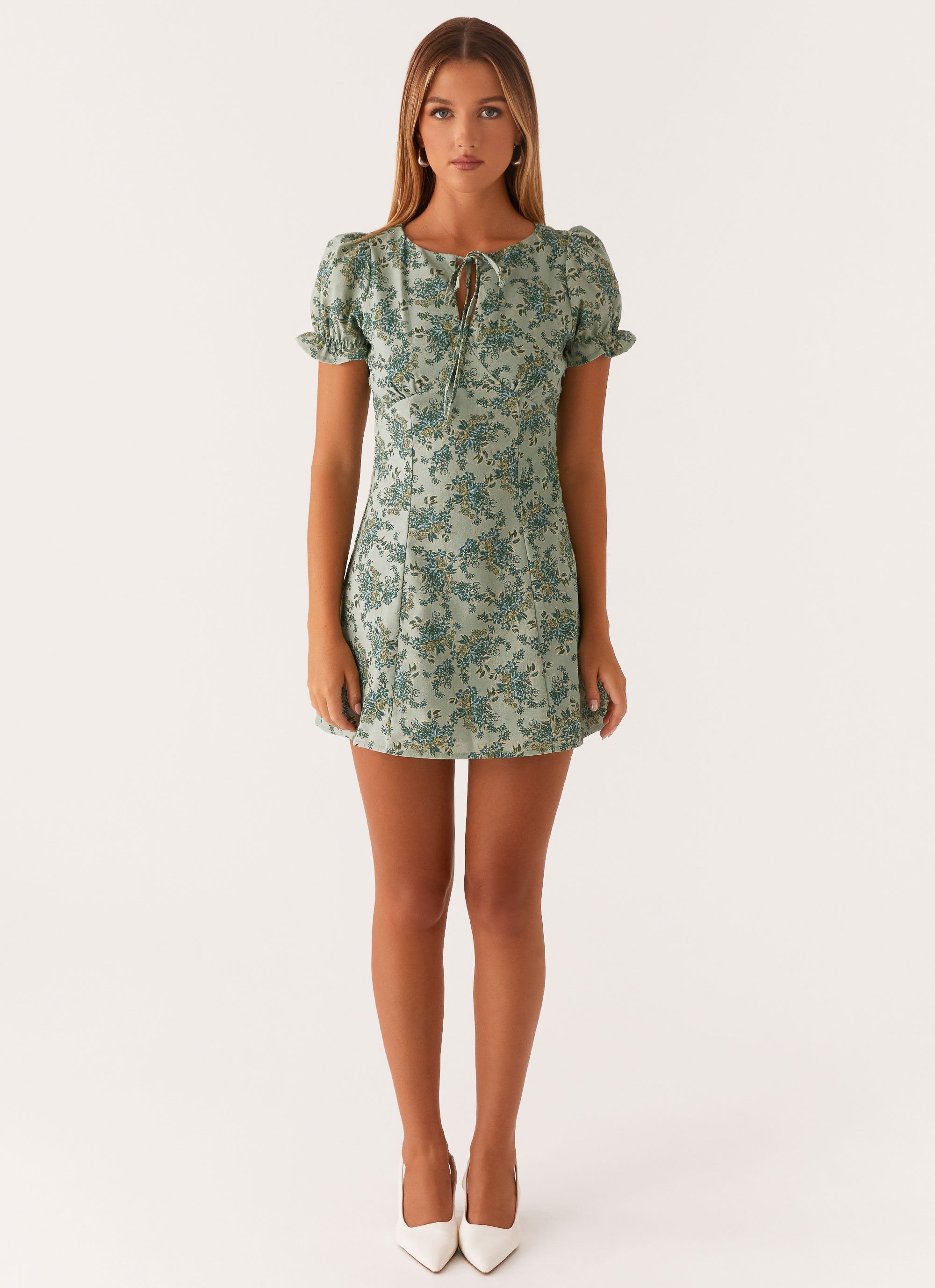 Someday Mini Dress - Cloud Nine Floral