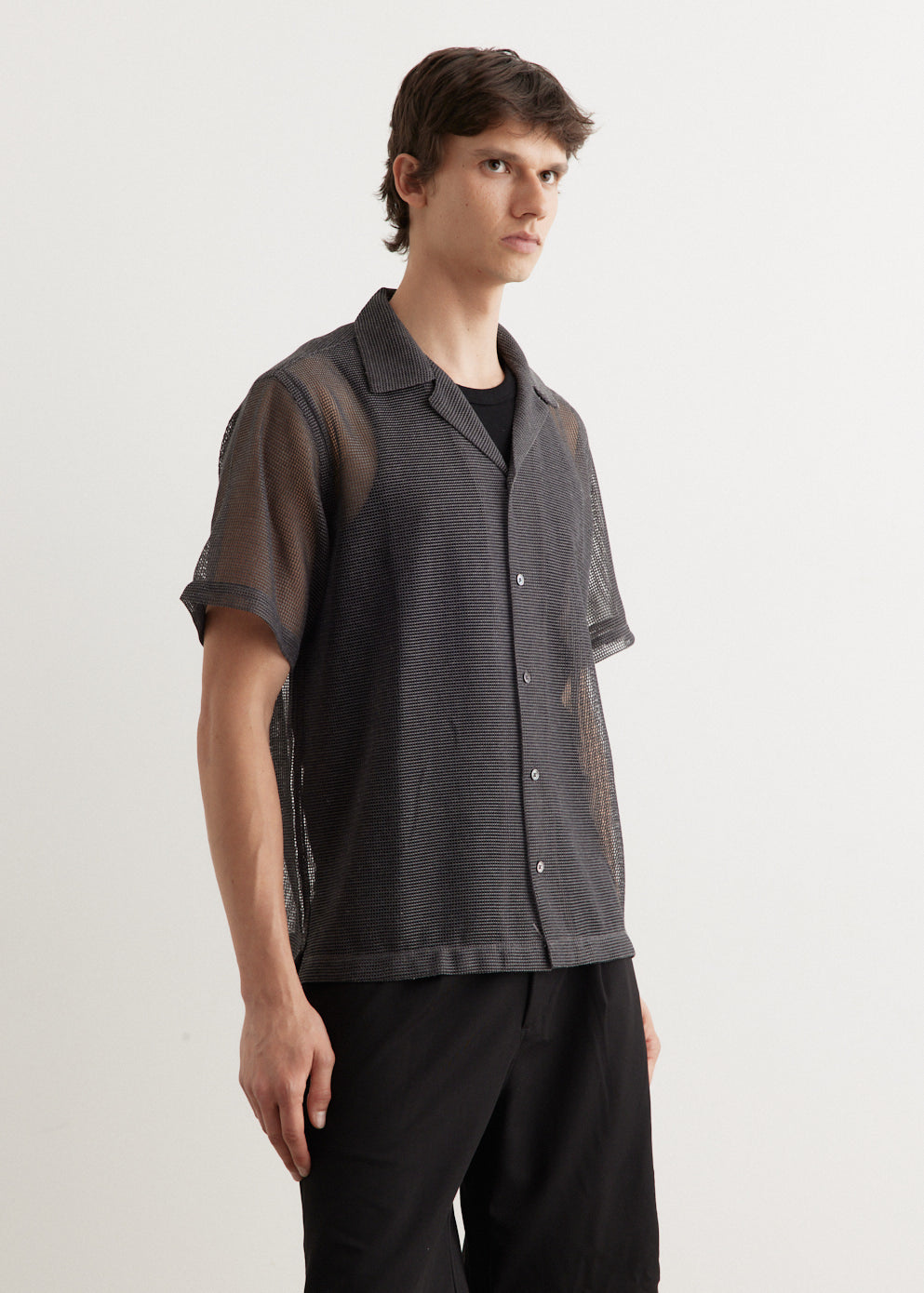 Canty Mesh Short Sleeve Shirt