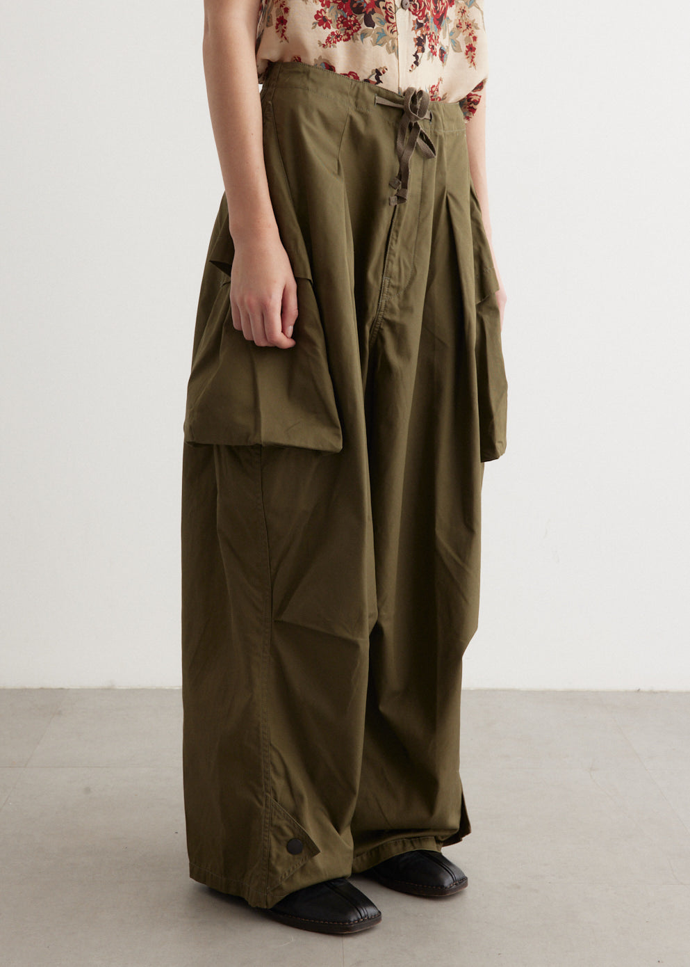 Combed Gabergine AOZAI Cargo Pants