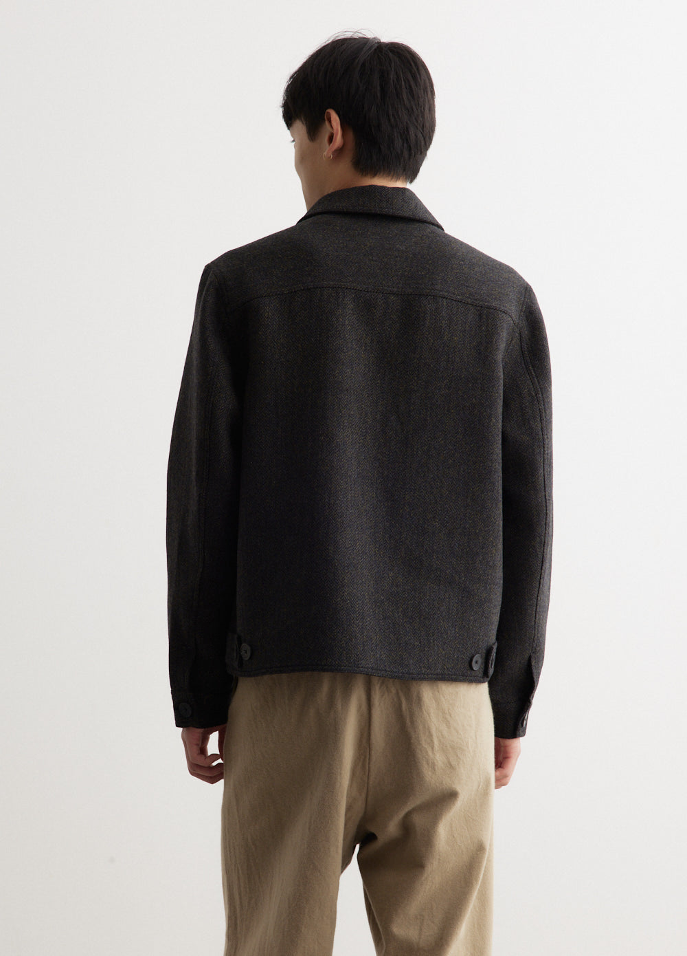 Stereo Textured Work Jacket