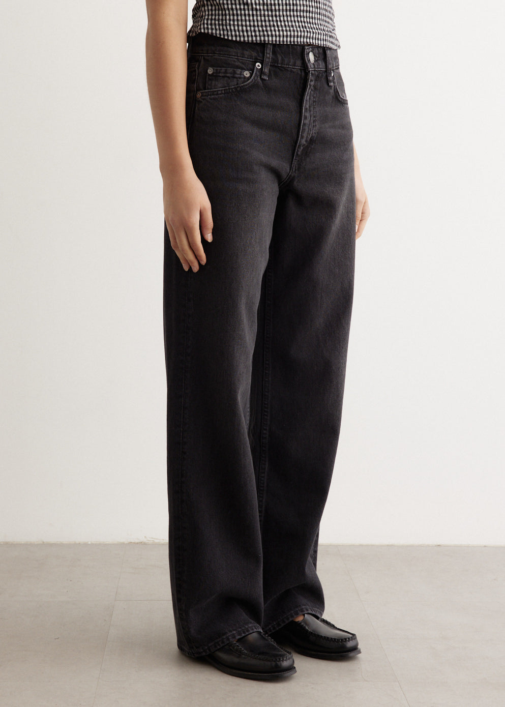 Shea High-Rise Relaxed Straight Jeans